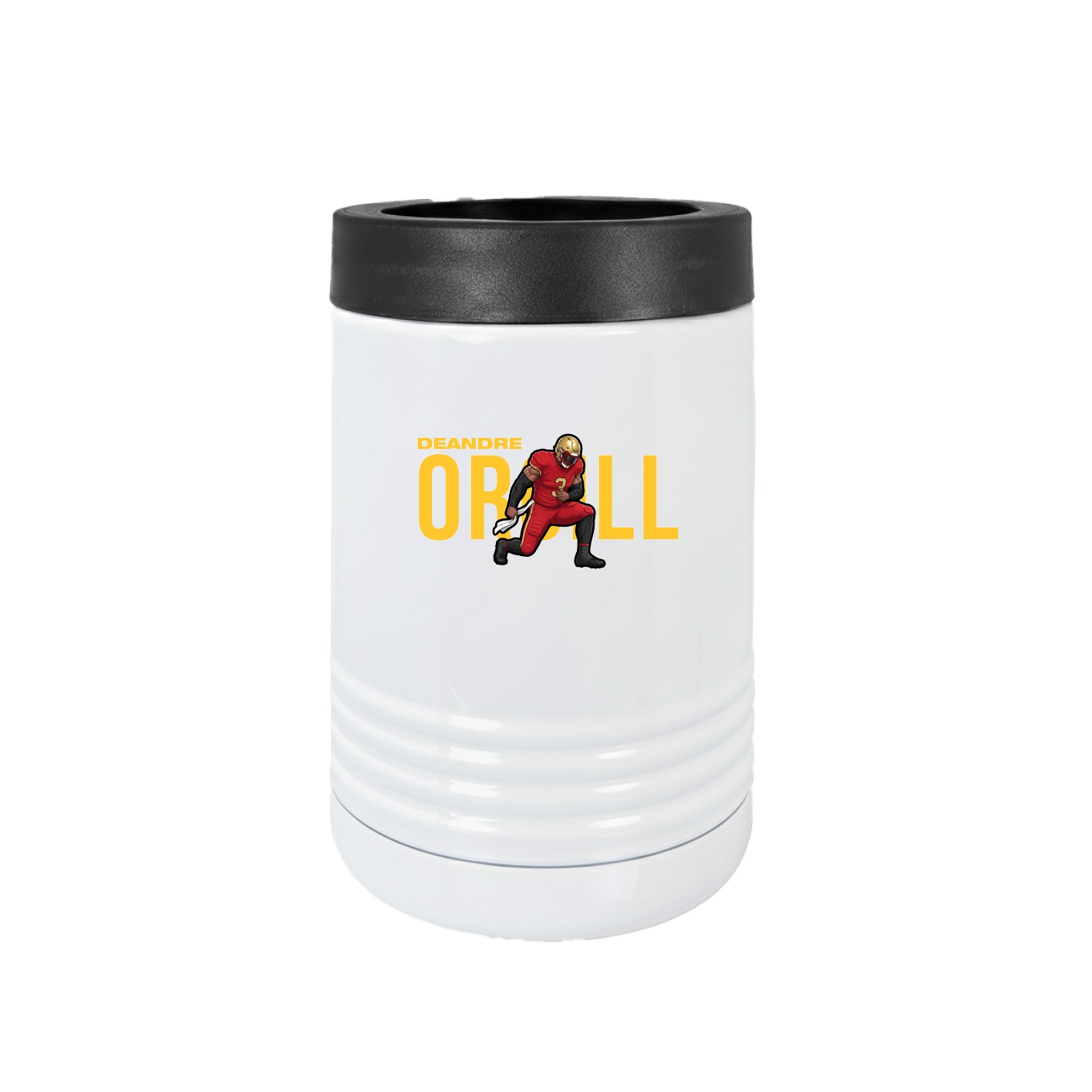 Beverage Holder — Player Name in White