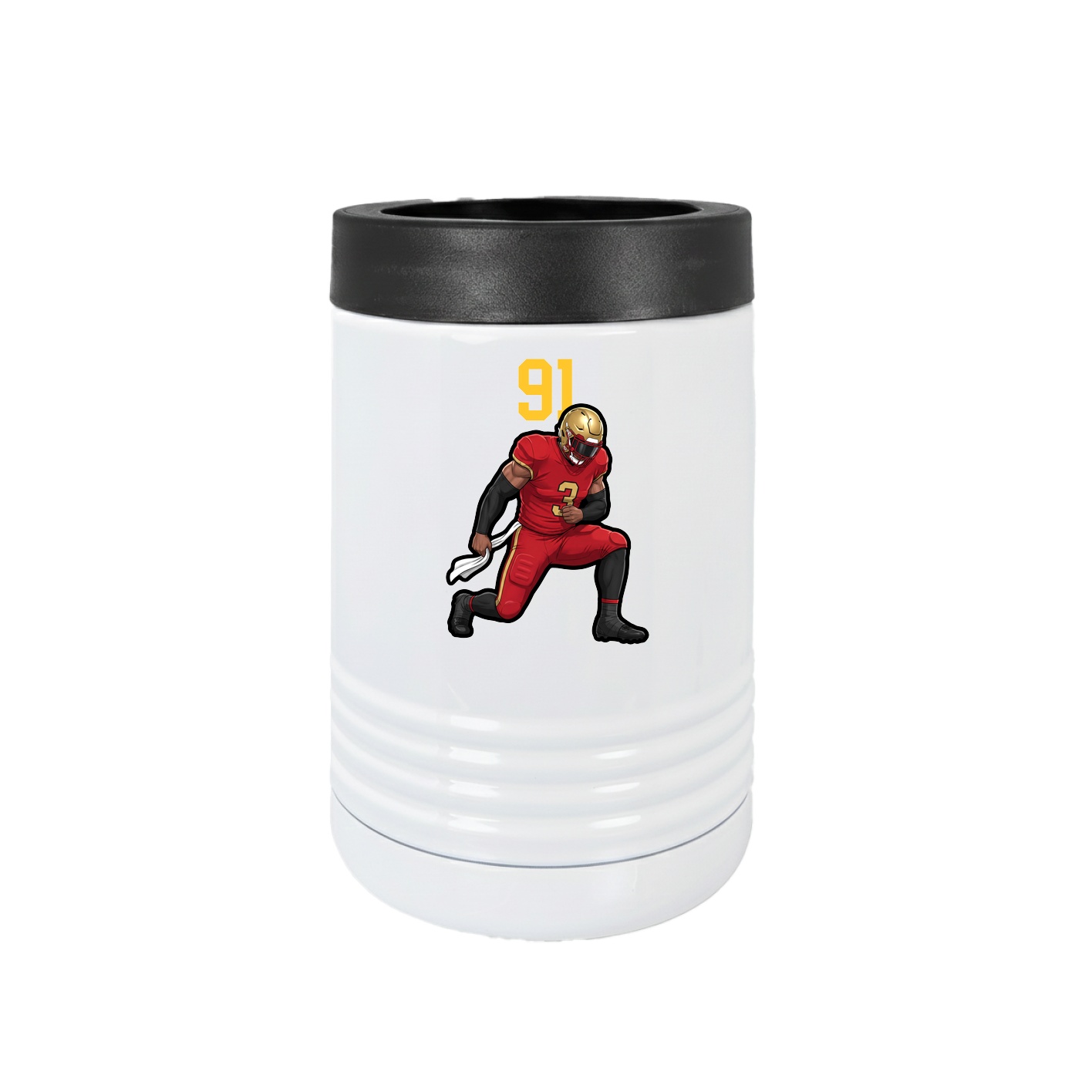 Beverage Holder — Number Top in White