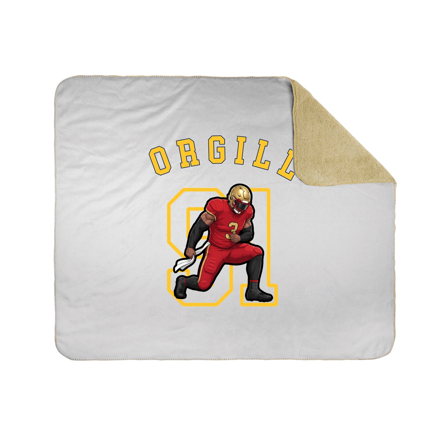Throw Blanket — Shirsey Arch in White