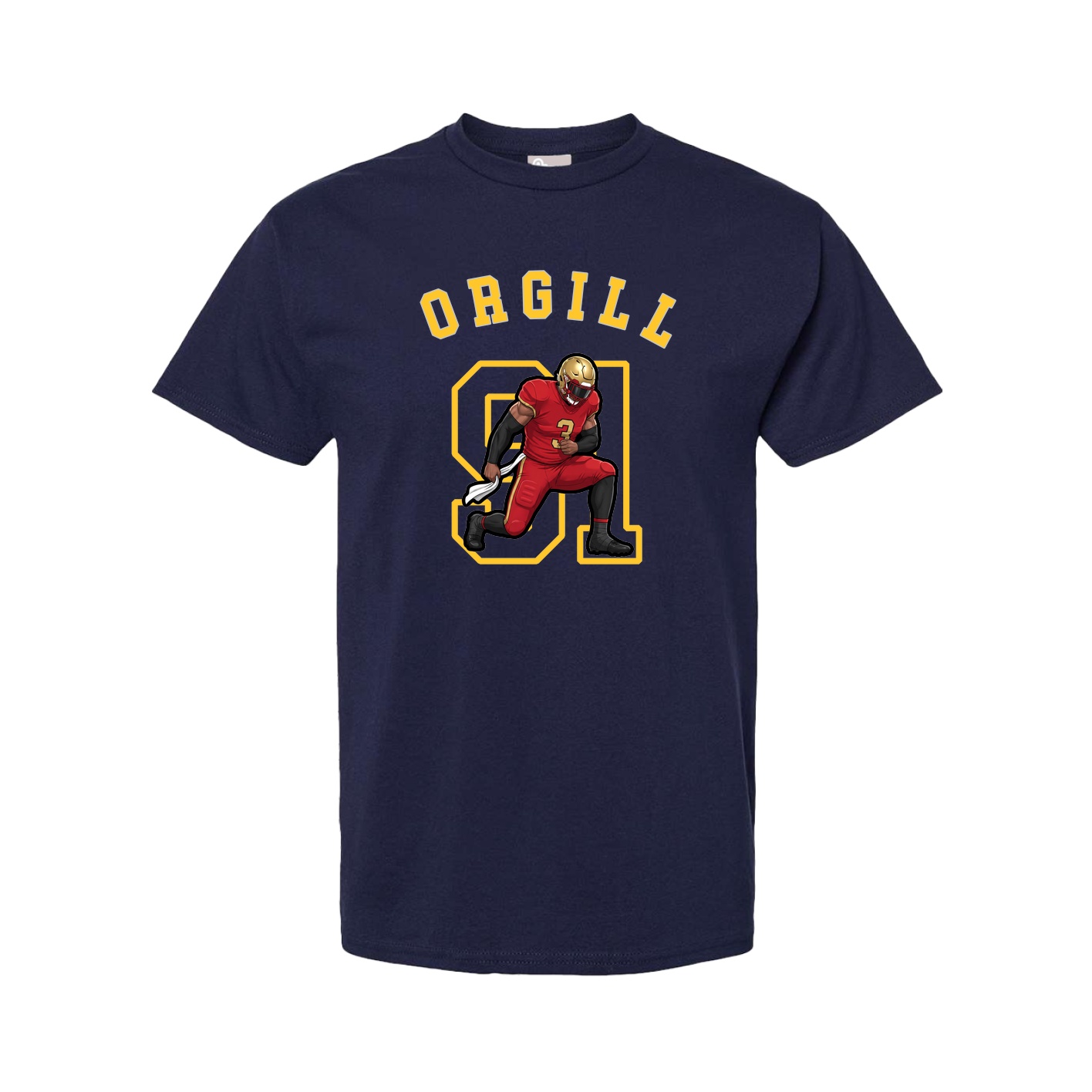 Youth Tee — Shirsey Arch in Navy