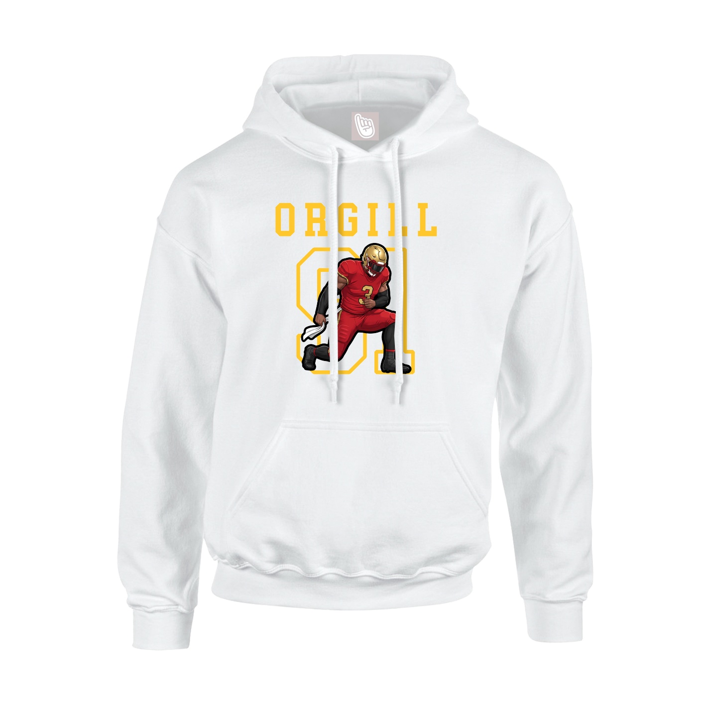 Youth Hoodie — Shirsey in White