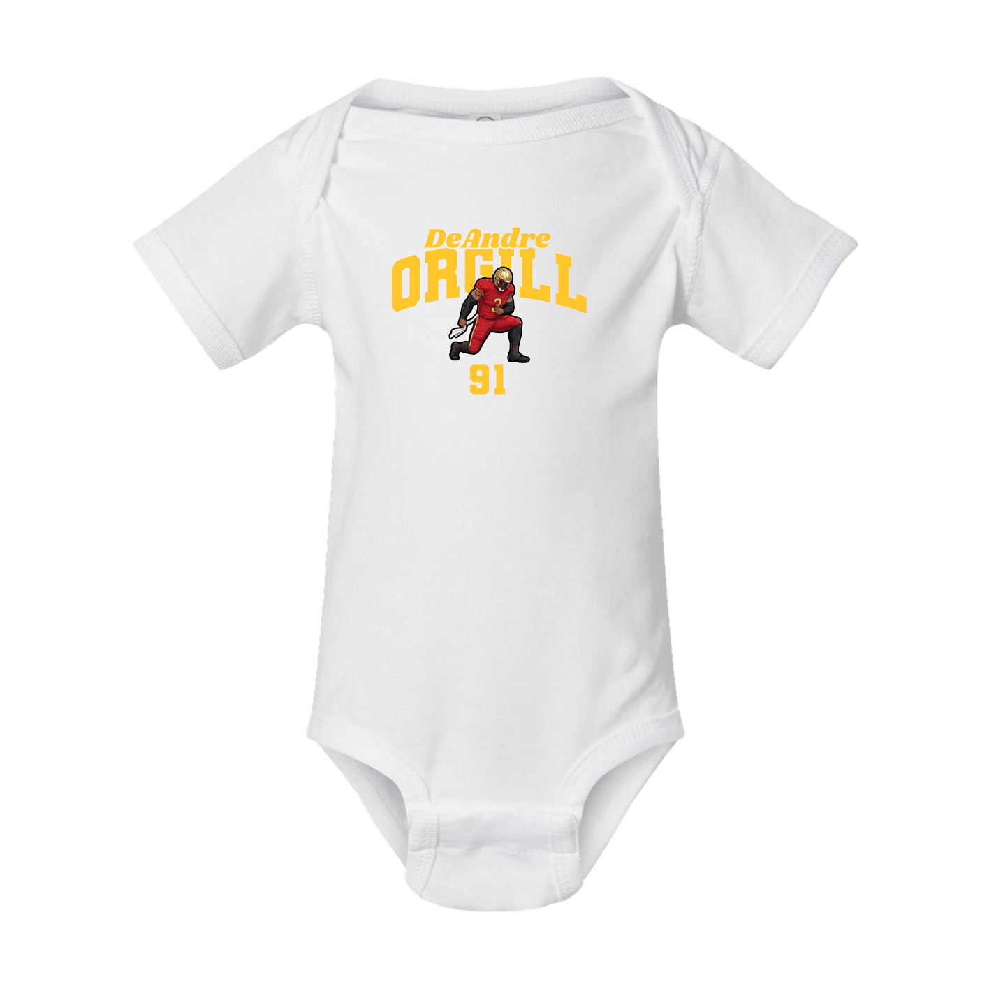 Baby Onesie — Signature Arch in White
