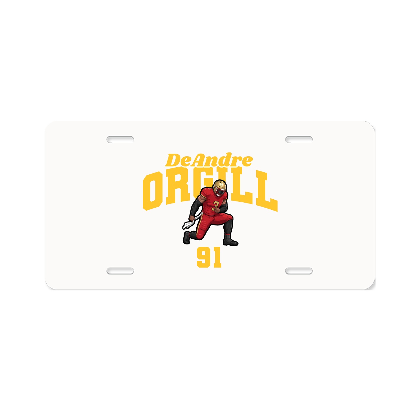 License Plate — Signature Arch in Classic