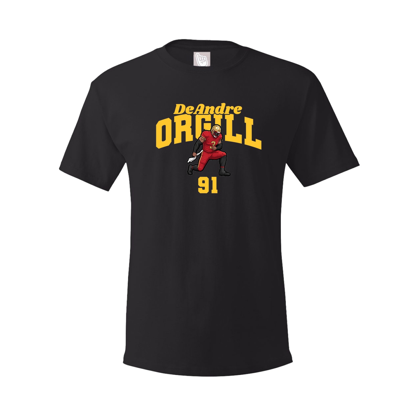 Youth Tee — Signature Arch in Black
