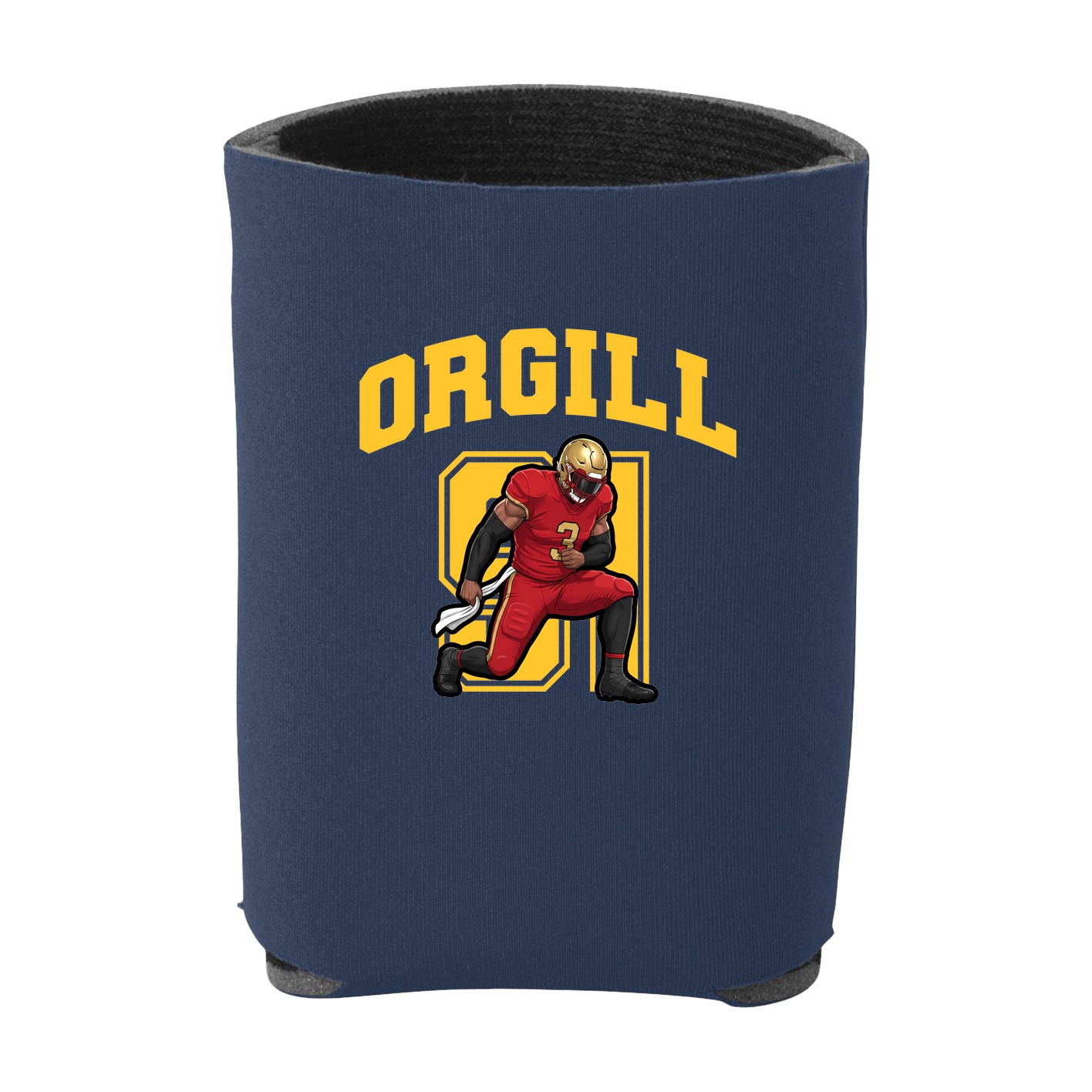 Can Holder — Number in Navy