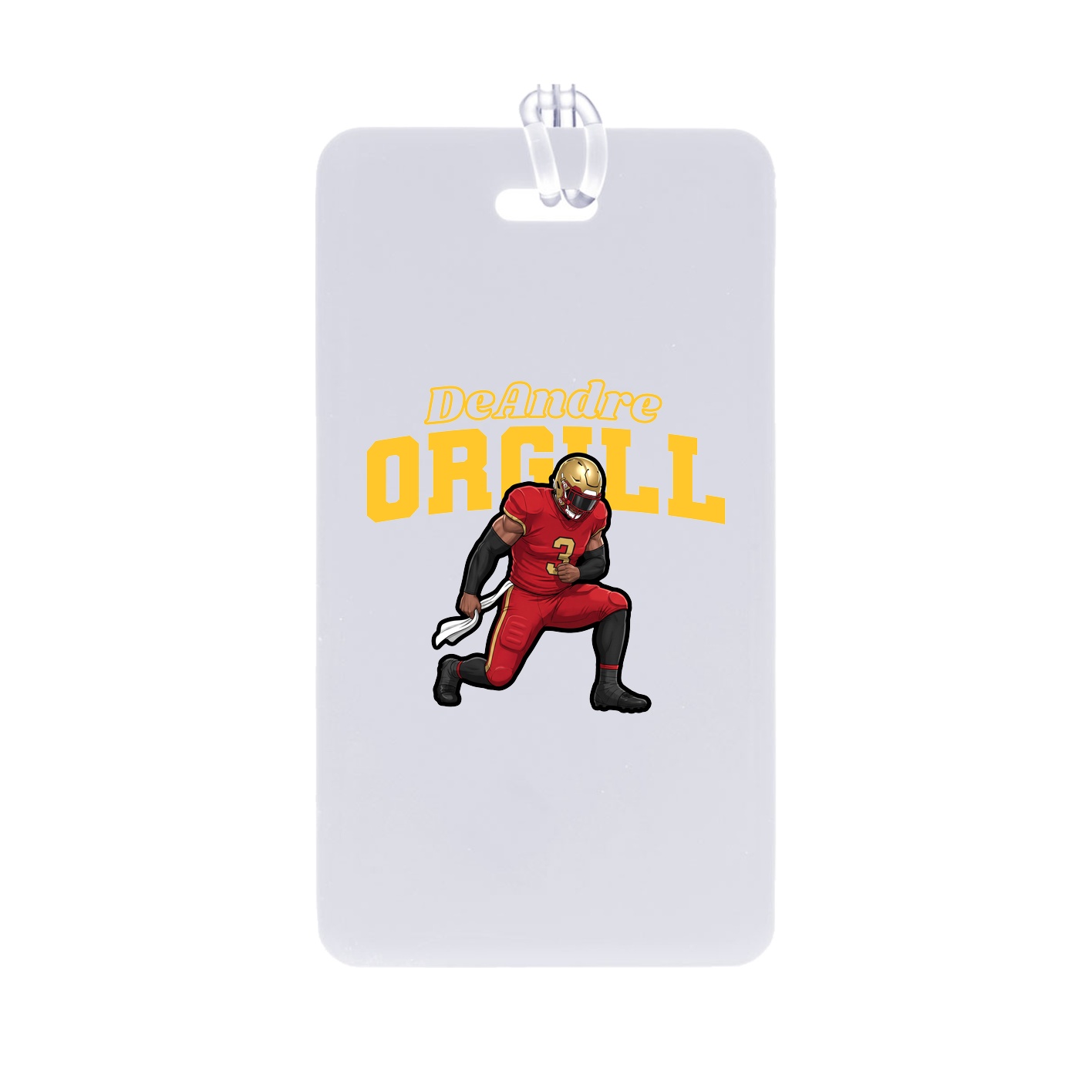 Bag Tag — Name Arch in Classic