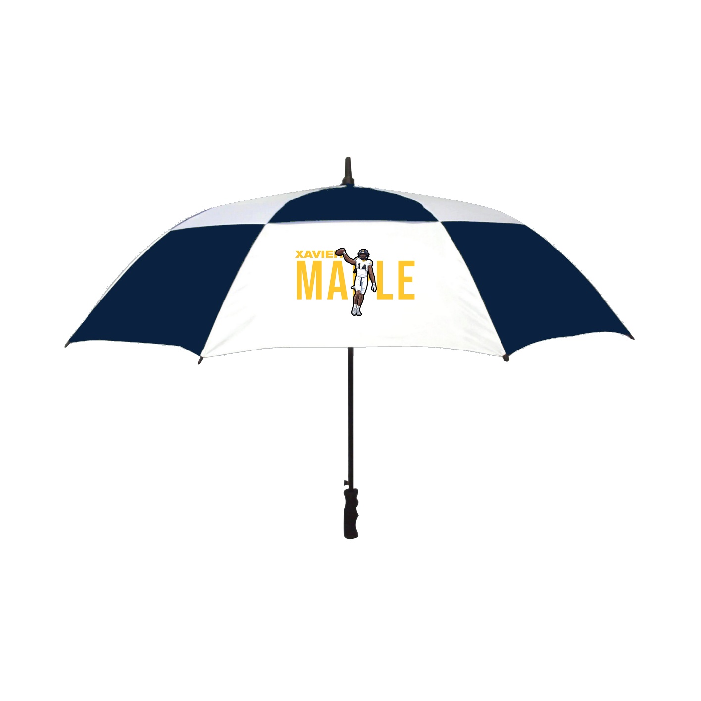 Golf Umbrella — Player Name in Navy