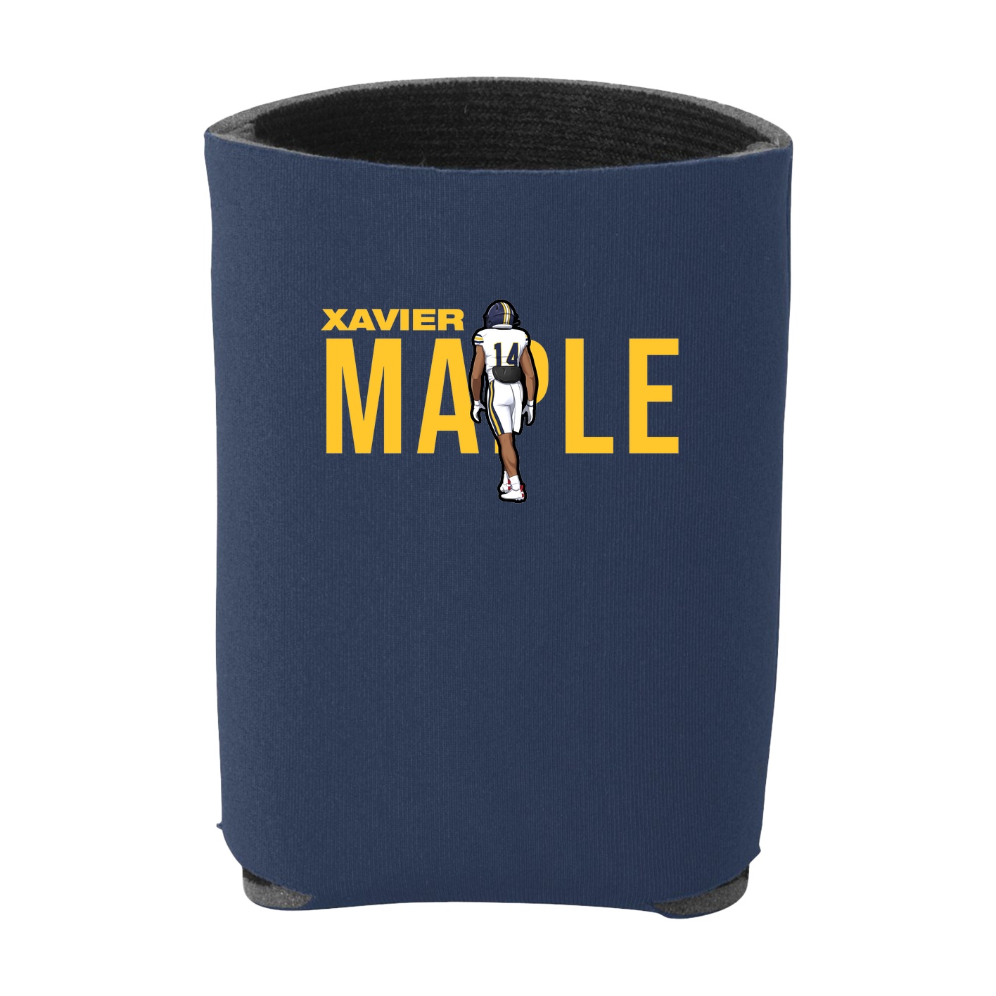 Can Holder — Player Name in Navy