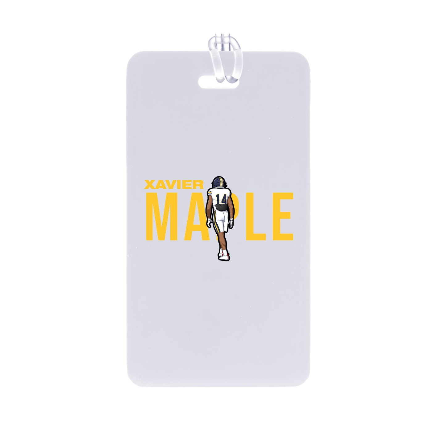 Bag Tag — Player Name in Classic