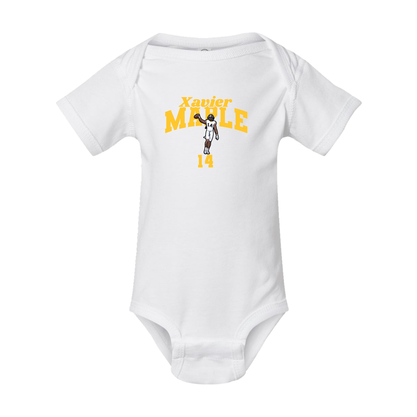 Baby Onesie — Signature Arch in White