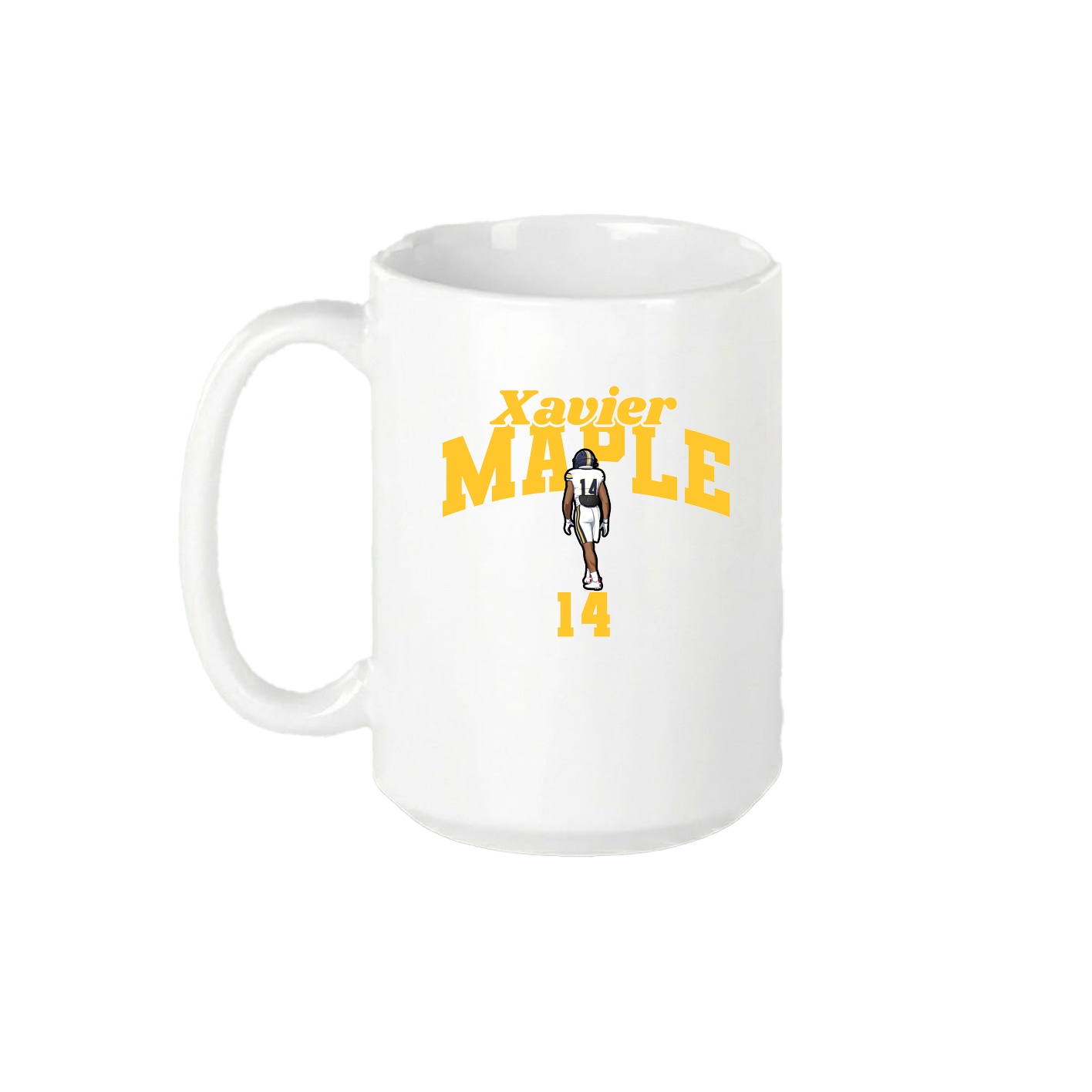 15oz Coffee Mug — Signature Arch in White