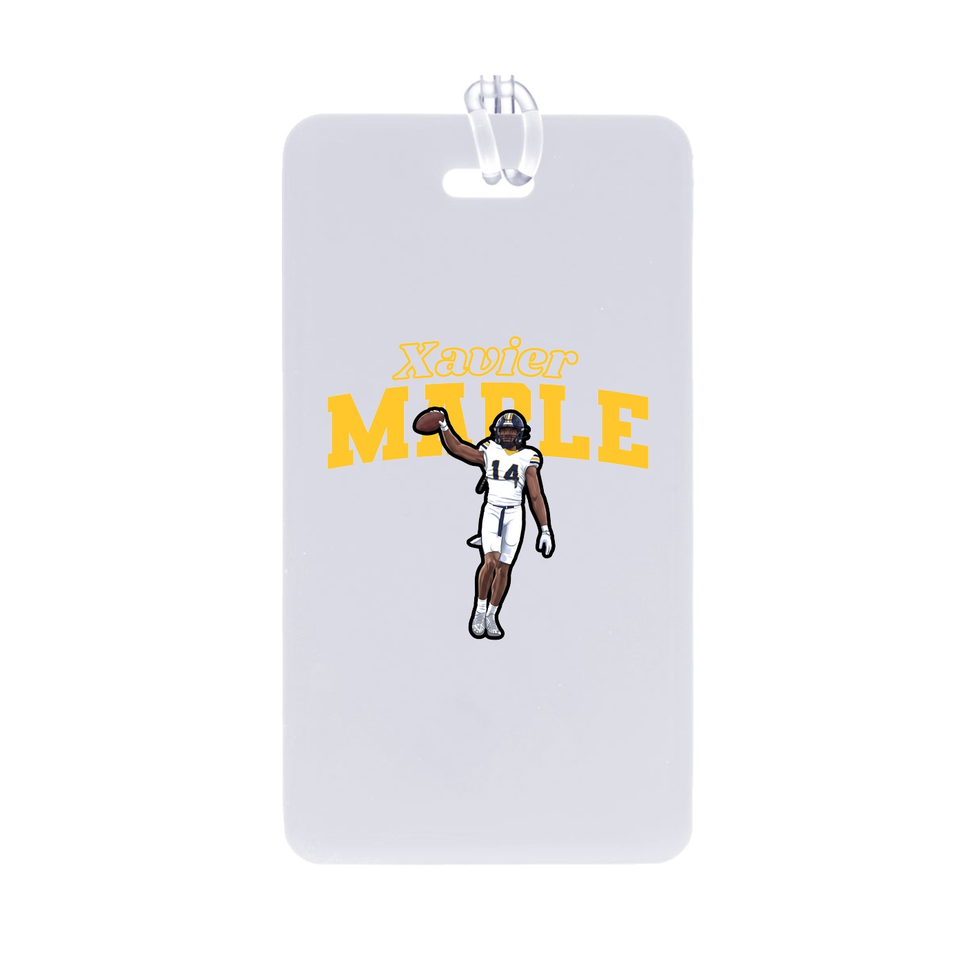 Bag Tag — Name Arch in Classic