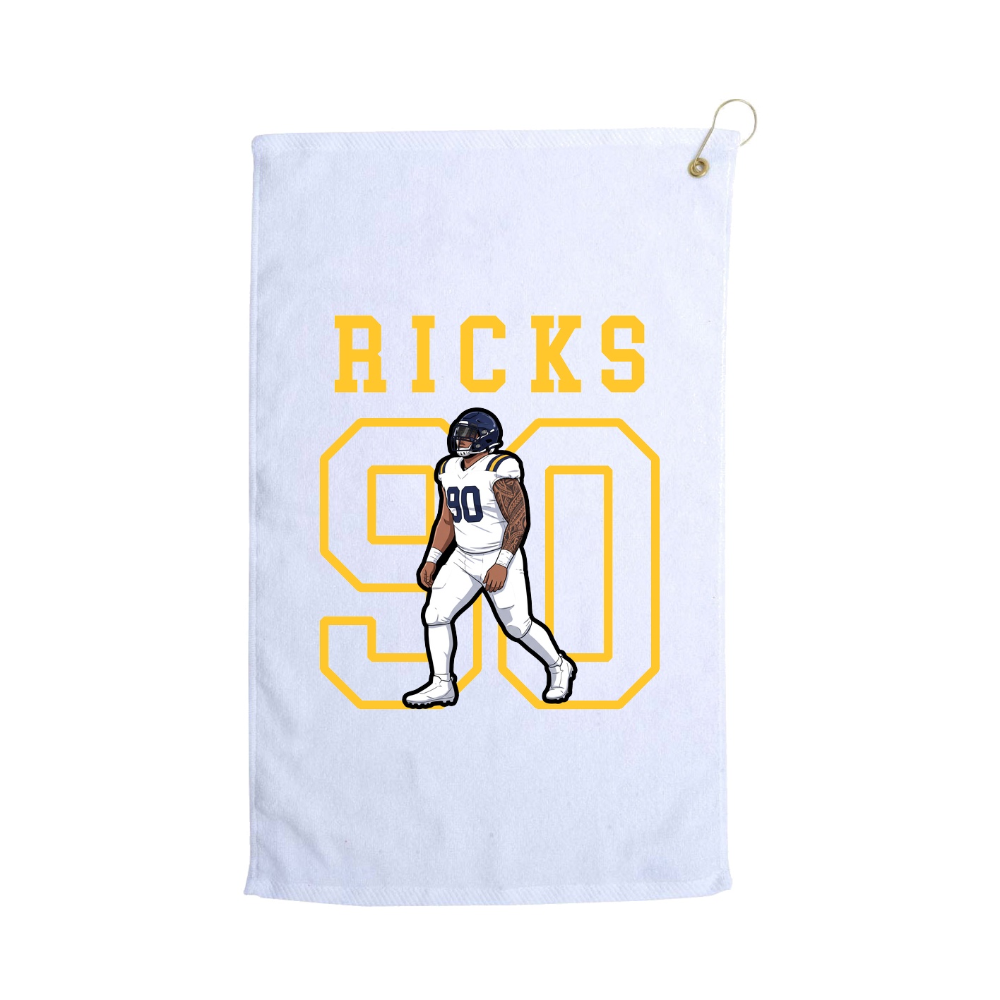 Golf Towel — Shirsey in White