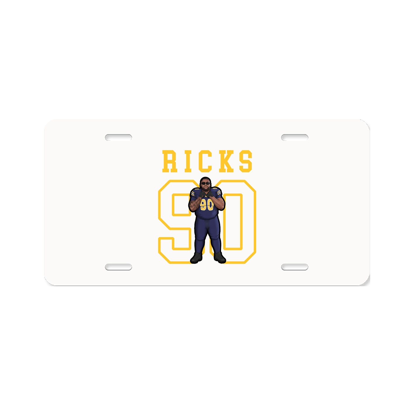 License Plate — Shirsey in Classic