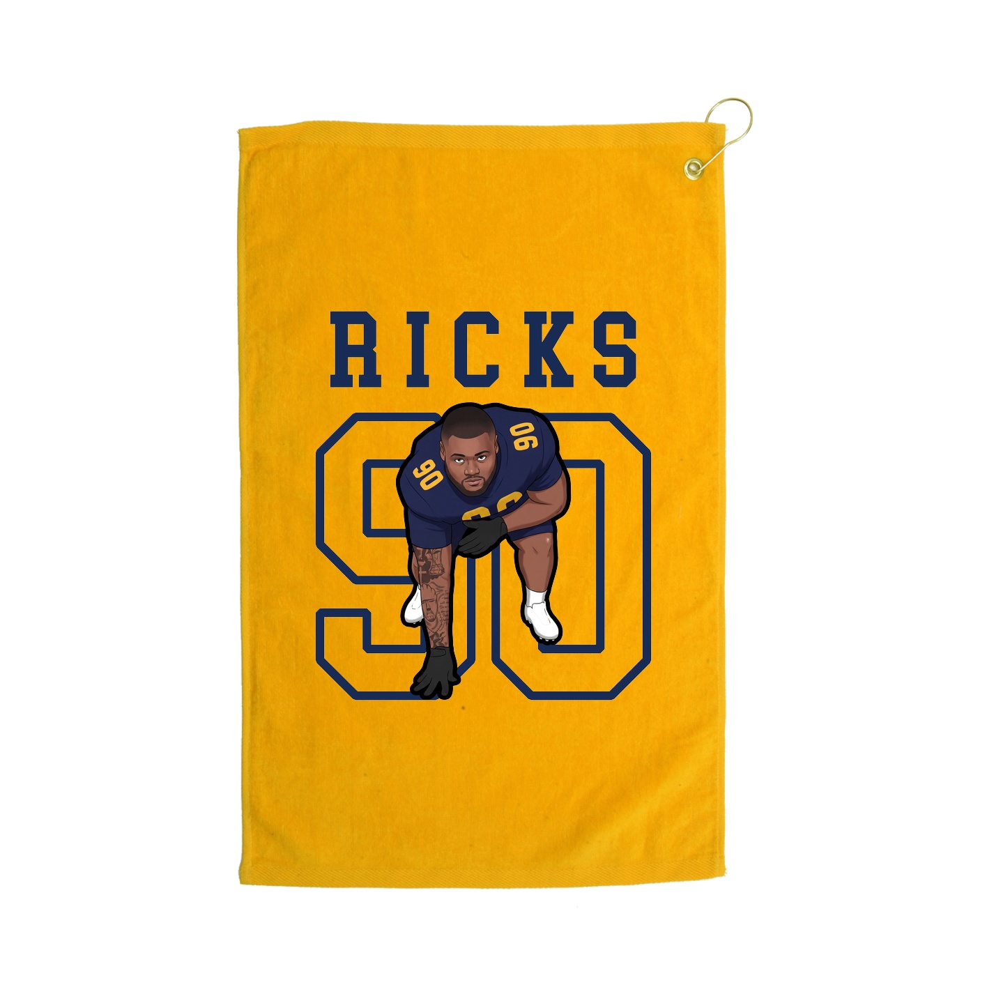 Golf Towel — Shirsey in Gold