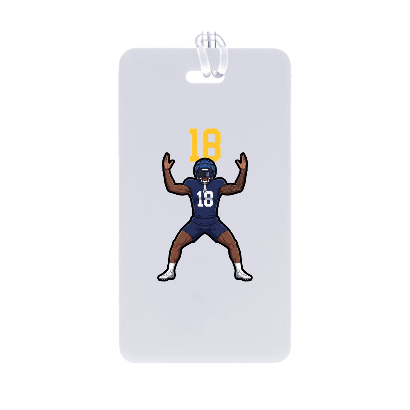 Bag Tag — Number Top in Classic