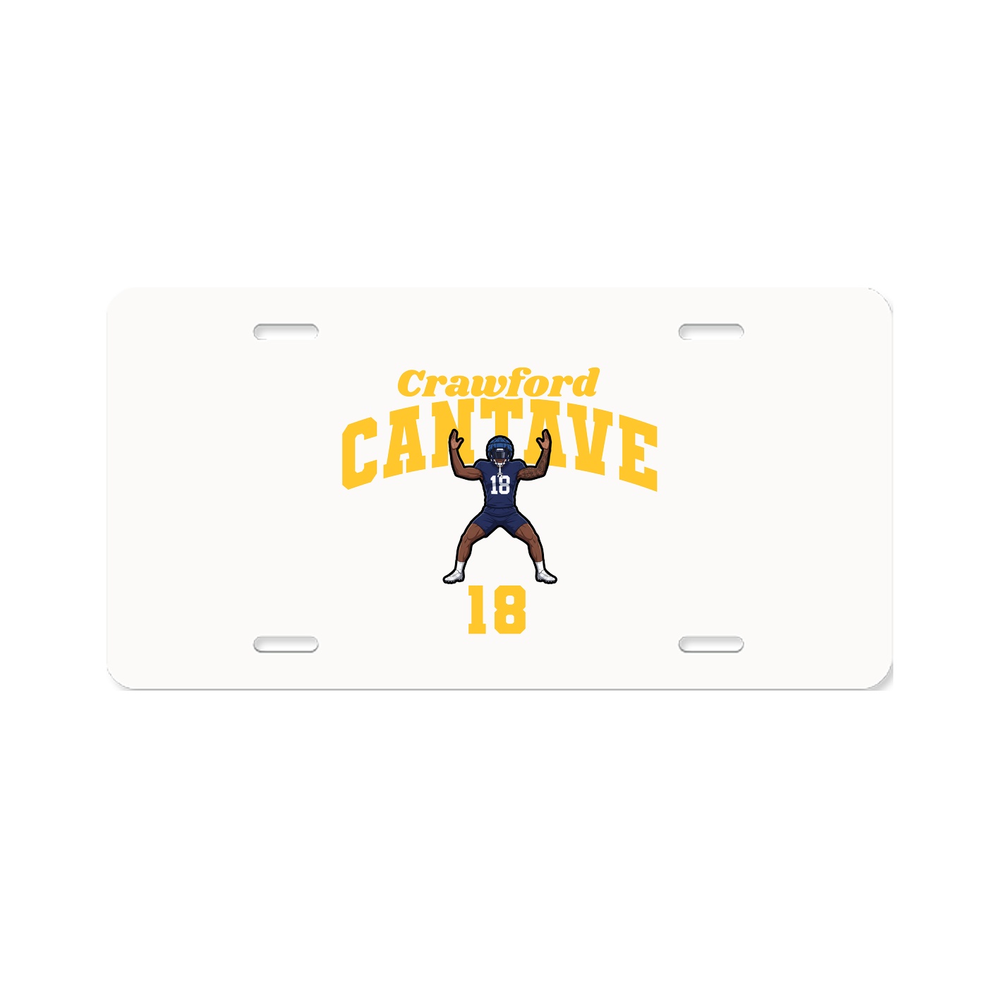 License Plate — Signature Arch in Classic