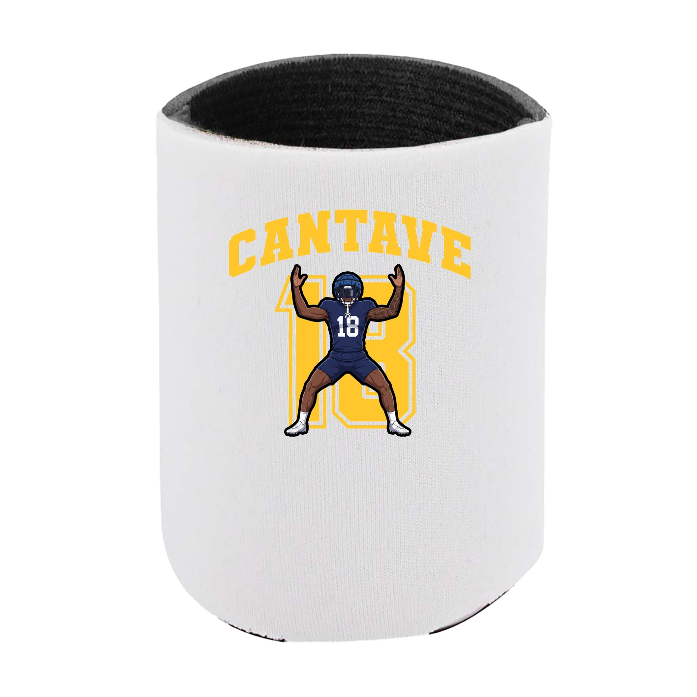 Can Holder — Number in White