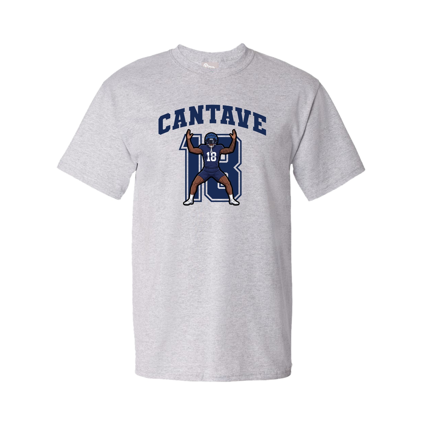 Tee — Number in Grey