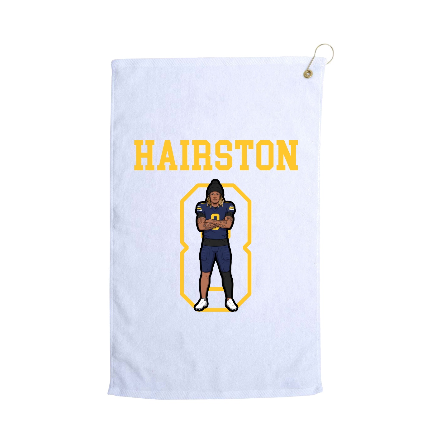 Golf Towel — Shirsey in White