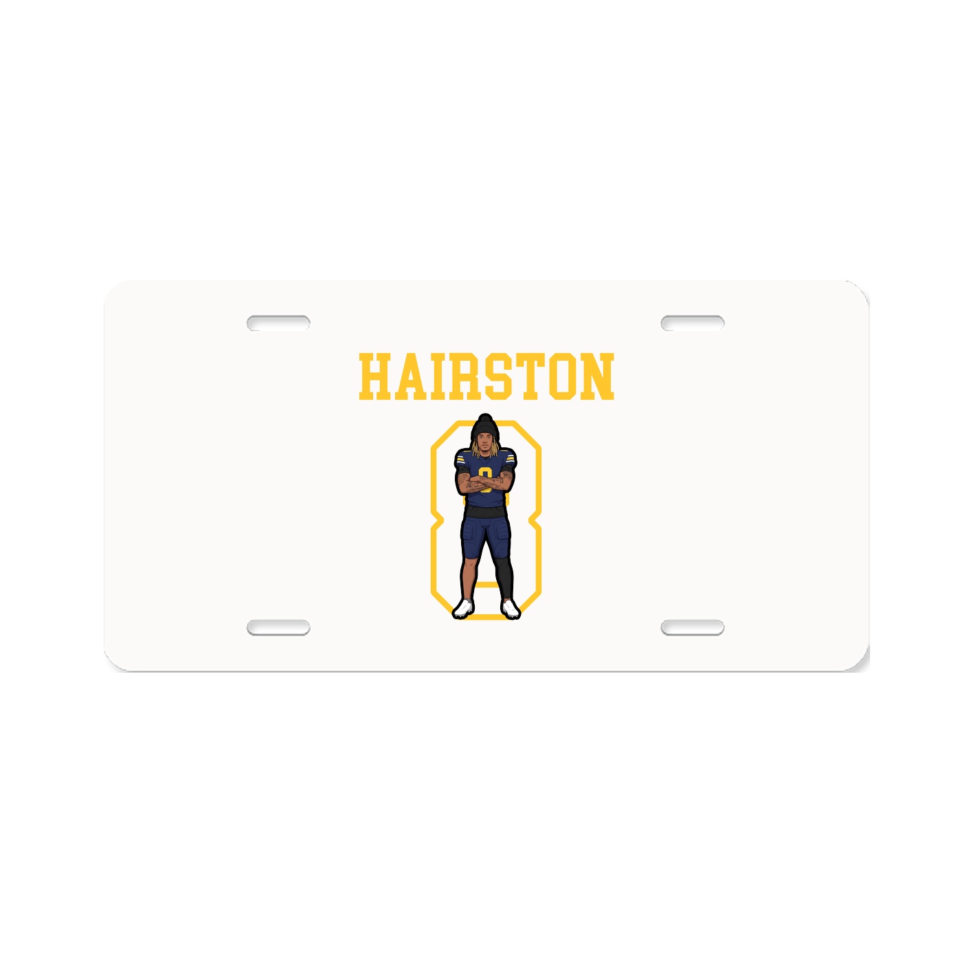 License Plate — Shirsey in Classic