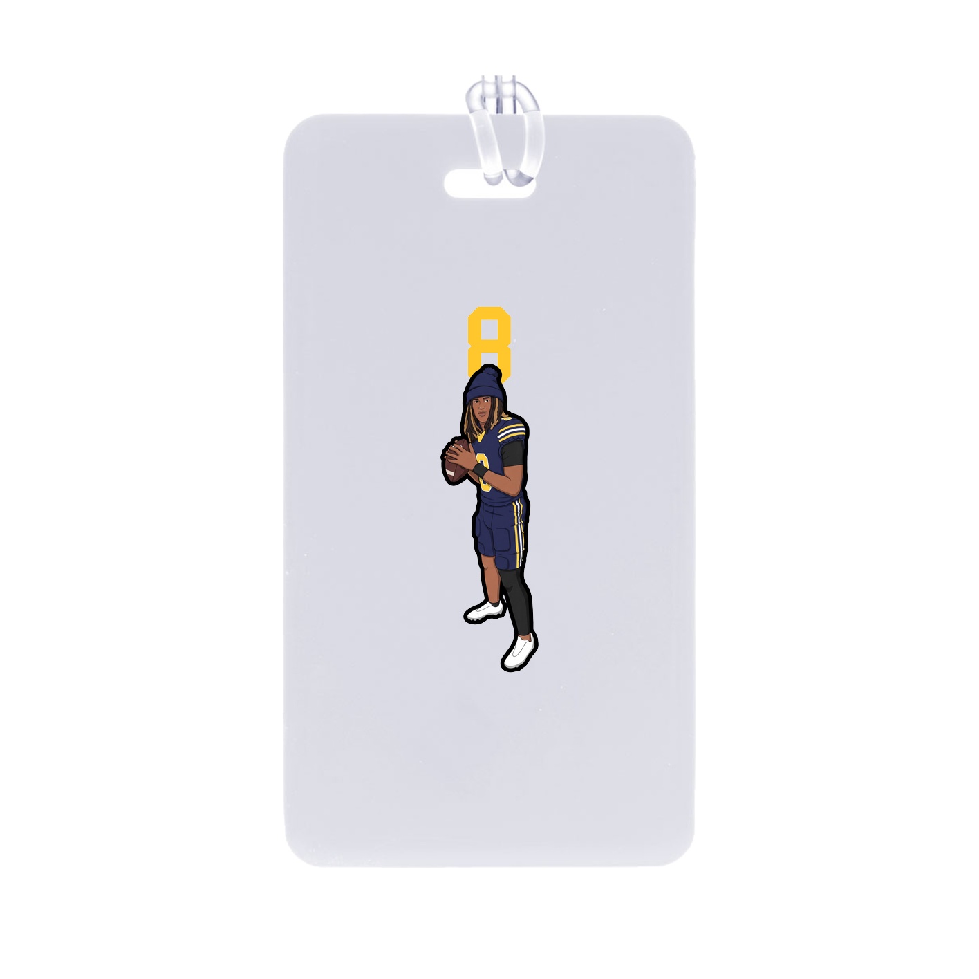 Bag Tag — Number Top in Classic