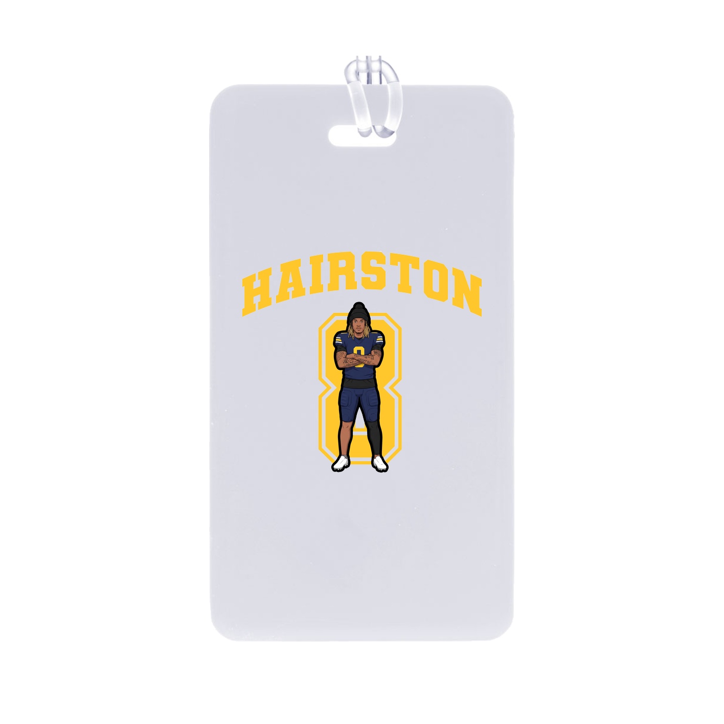 Bag Tag — Number in Classic