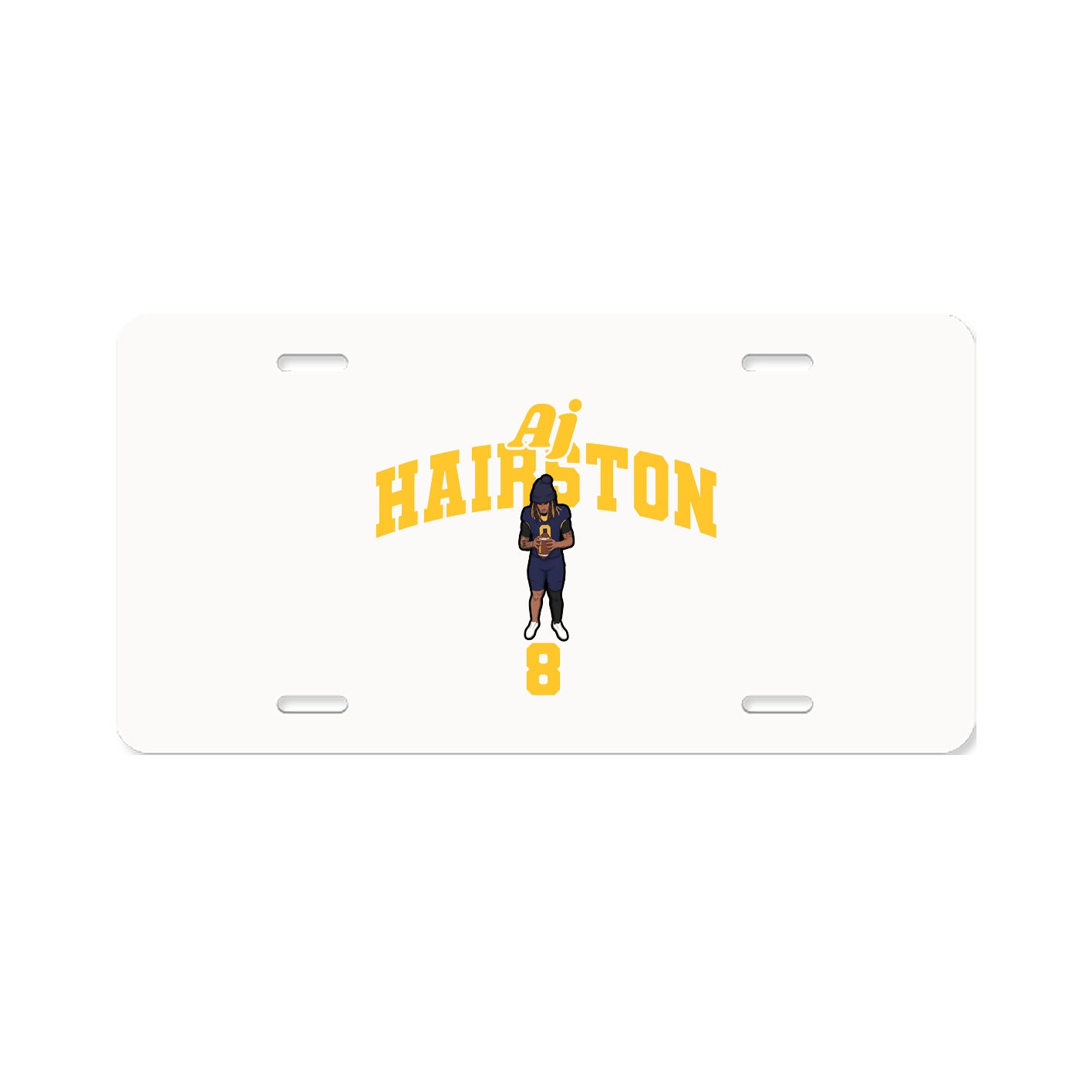 License Plate — Signature Arch in Classic