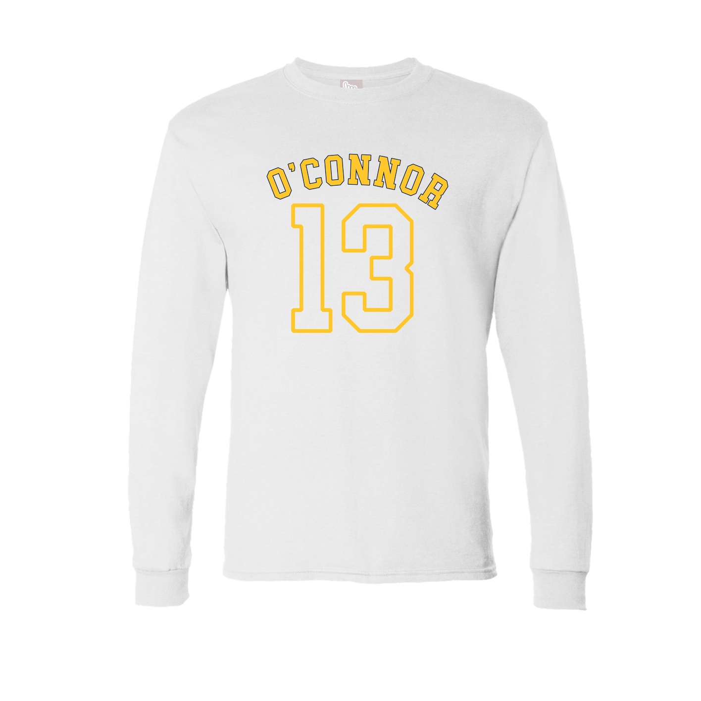 Long Sleeve Tee — Shirsey Arch in White
