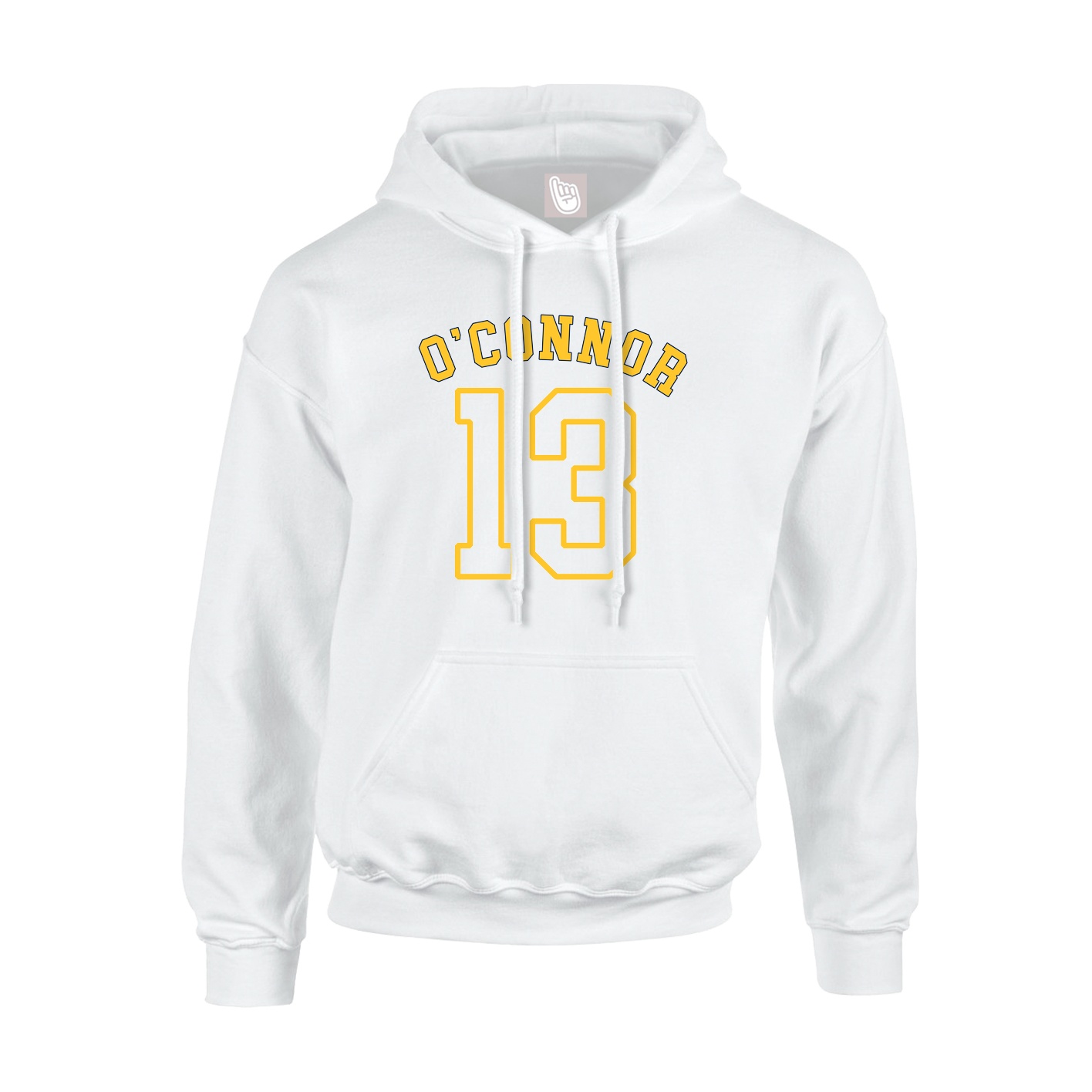 Hoodie — Shirsey Arch in White