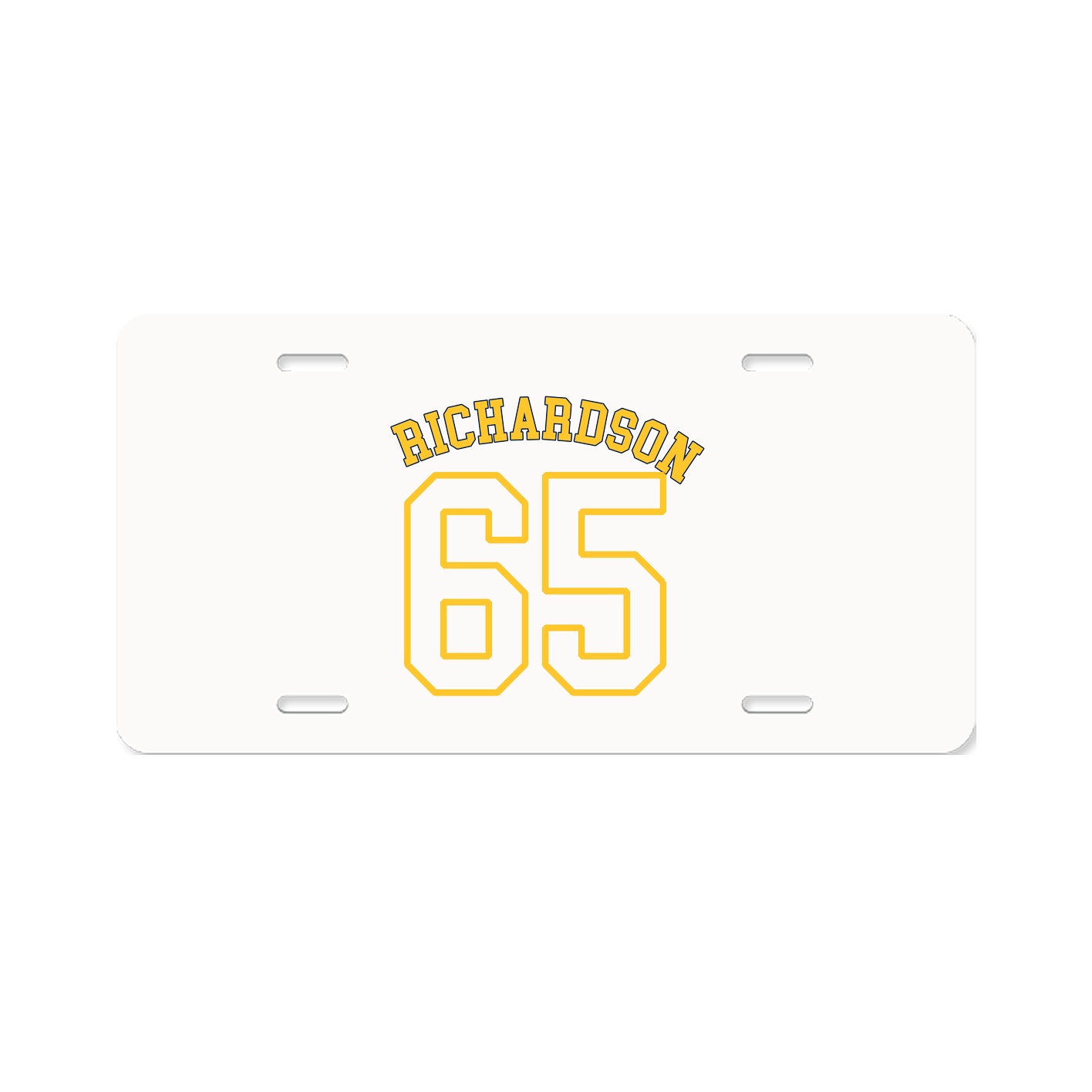 License Plate — Shirsey Arch in Classic