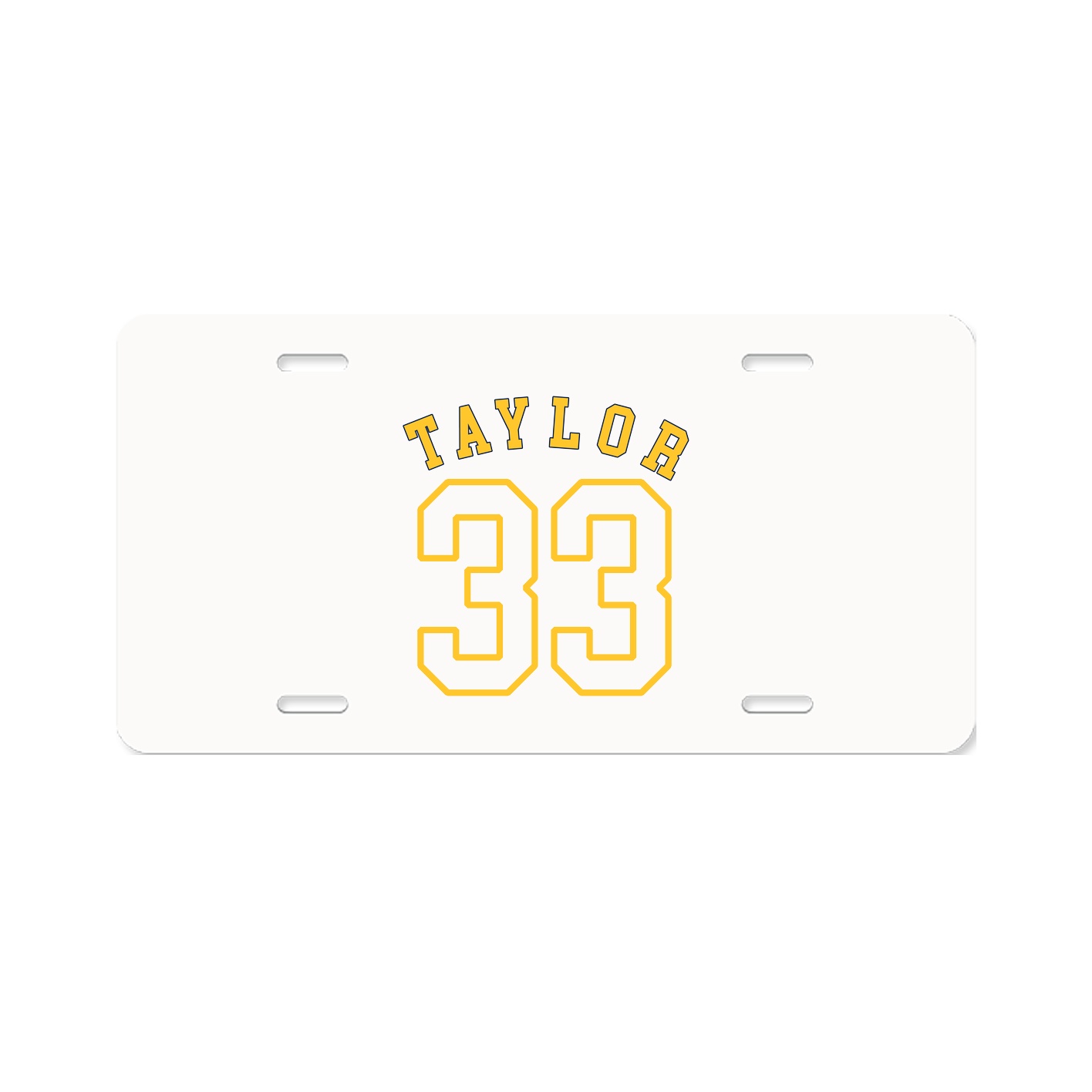 License Plate — Shirsey Arch in Classic