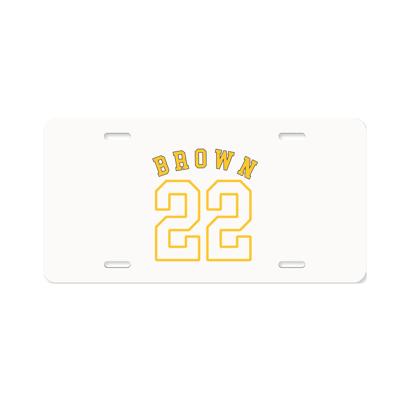 License Plate — Shirsey Arch in Classic