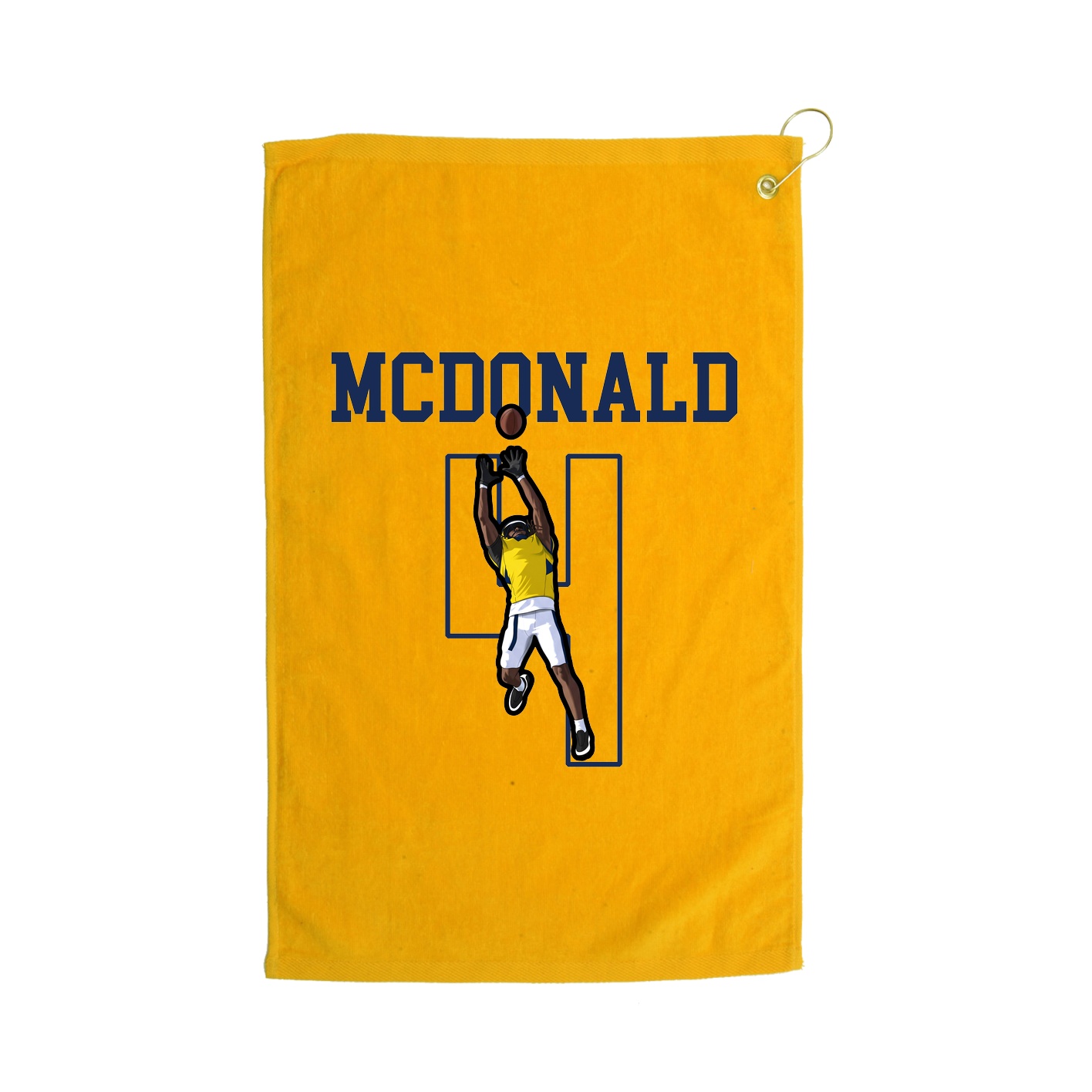 Golf Towel — Shirsey in Gold