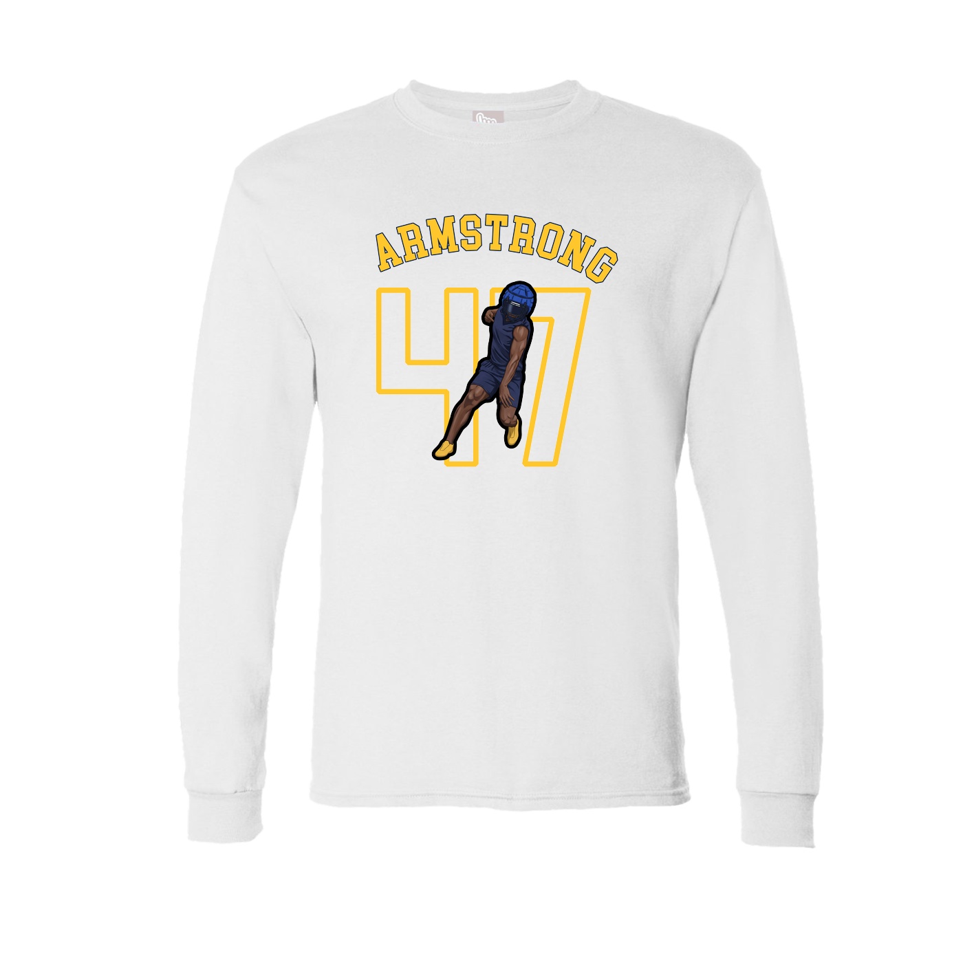 Long Sleeve Tee — Shirsey Arch in White