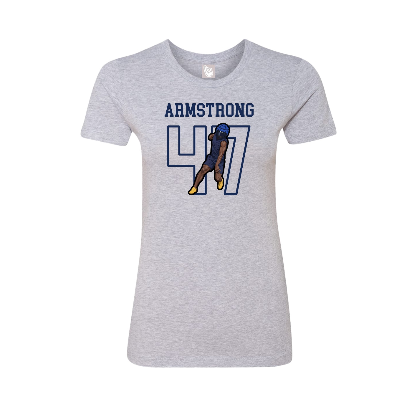 Fitted Women's Tee — Shirsey in Grey