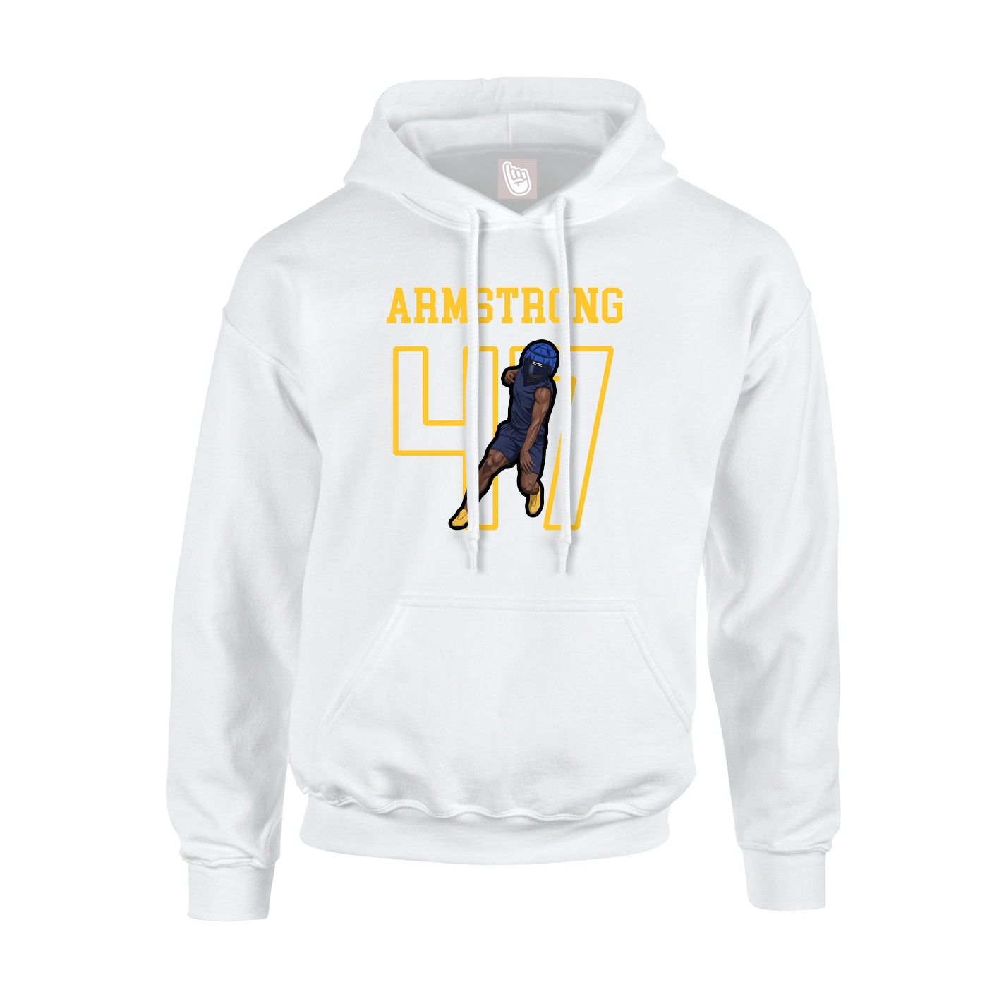Youth Hoodie — Shirsey in White