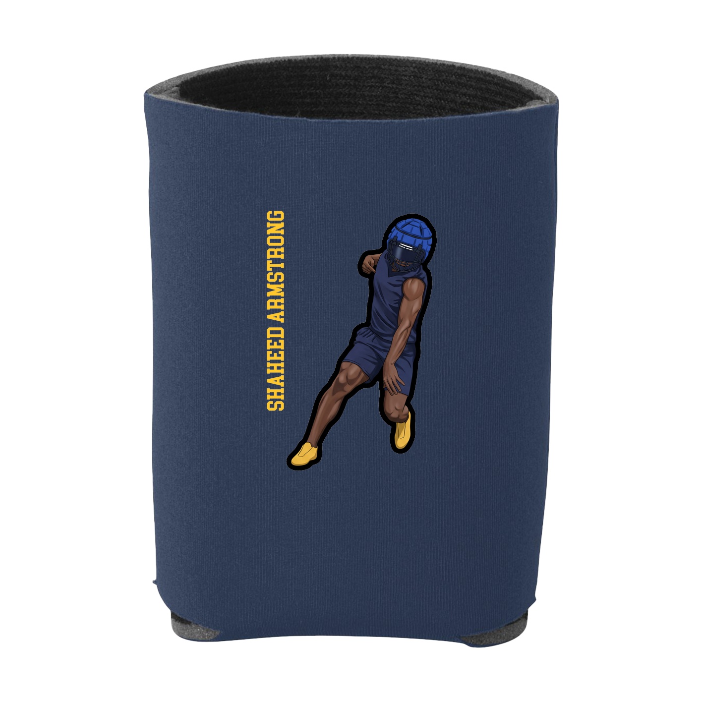 Can Holder — Name Vertical in Navy