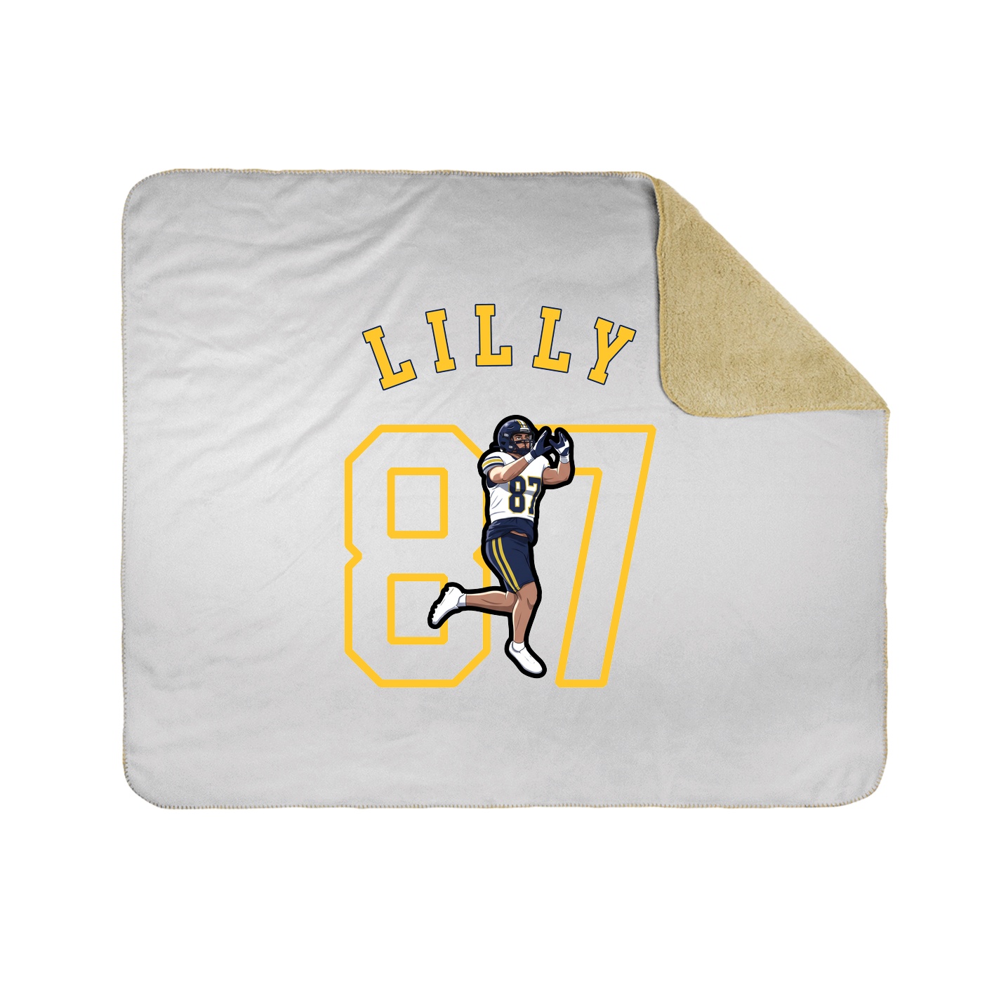 Throw Blanket — Shirsey Arch in White