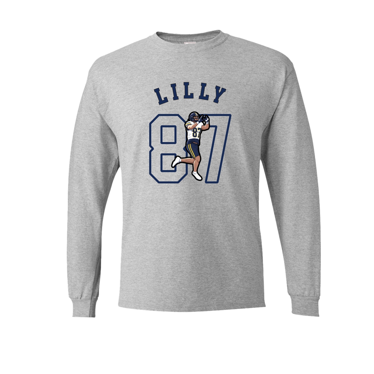 Long Sleeve Tee — Shirsey Arch in Grey