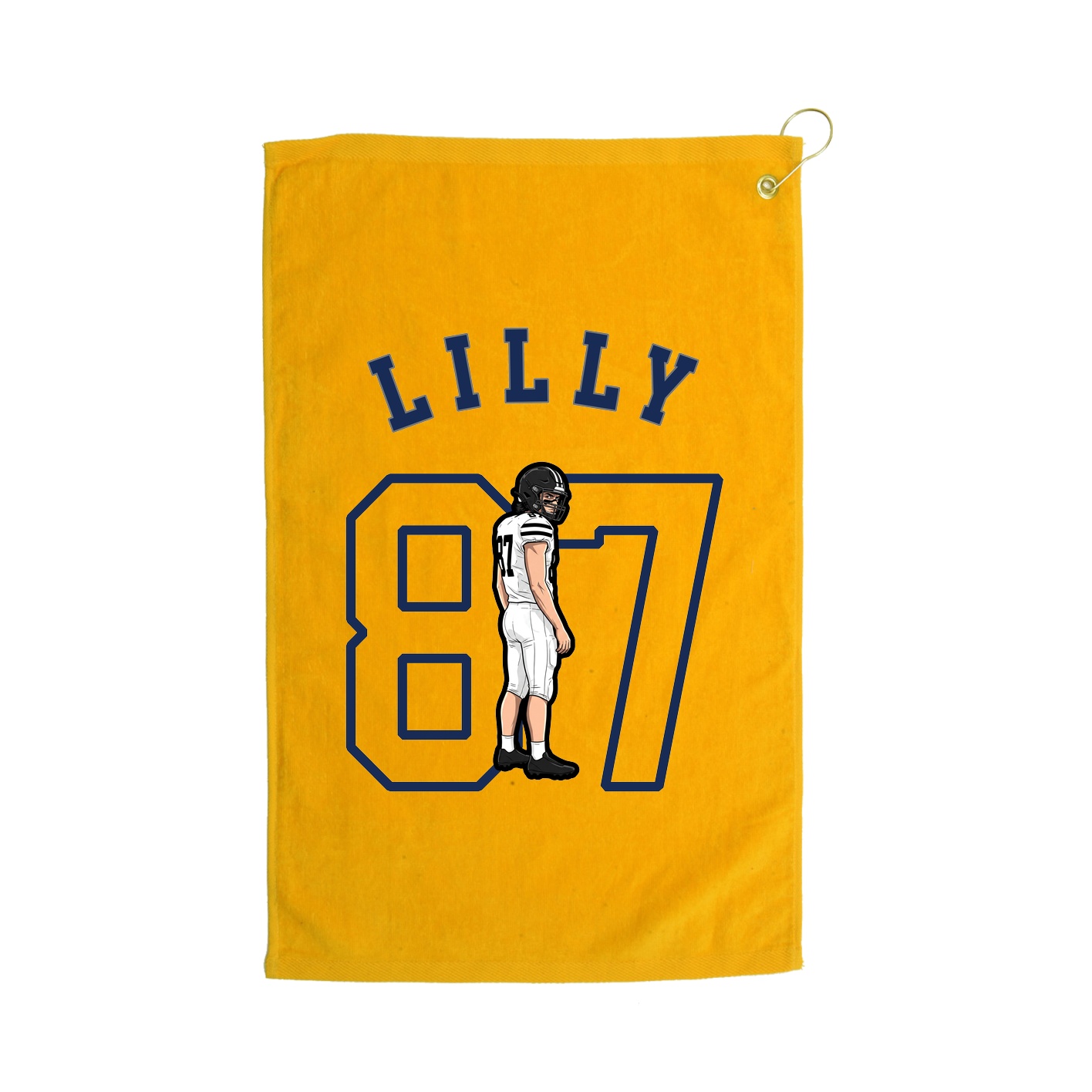 Golf Towel — Shirsey Arch in Gold