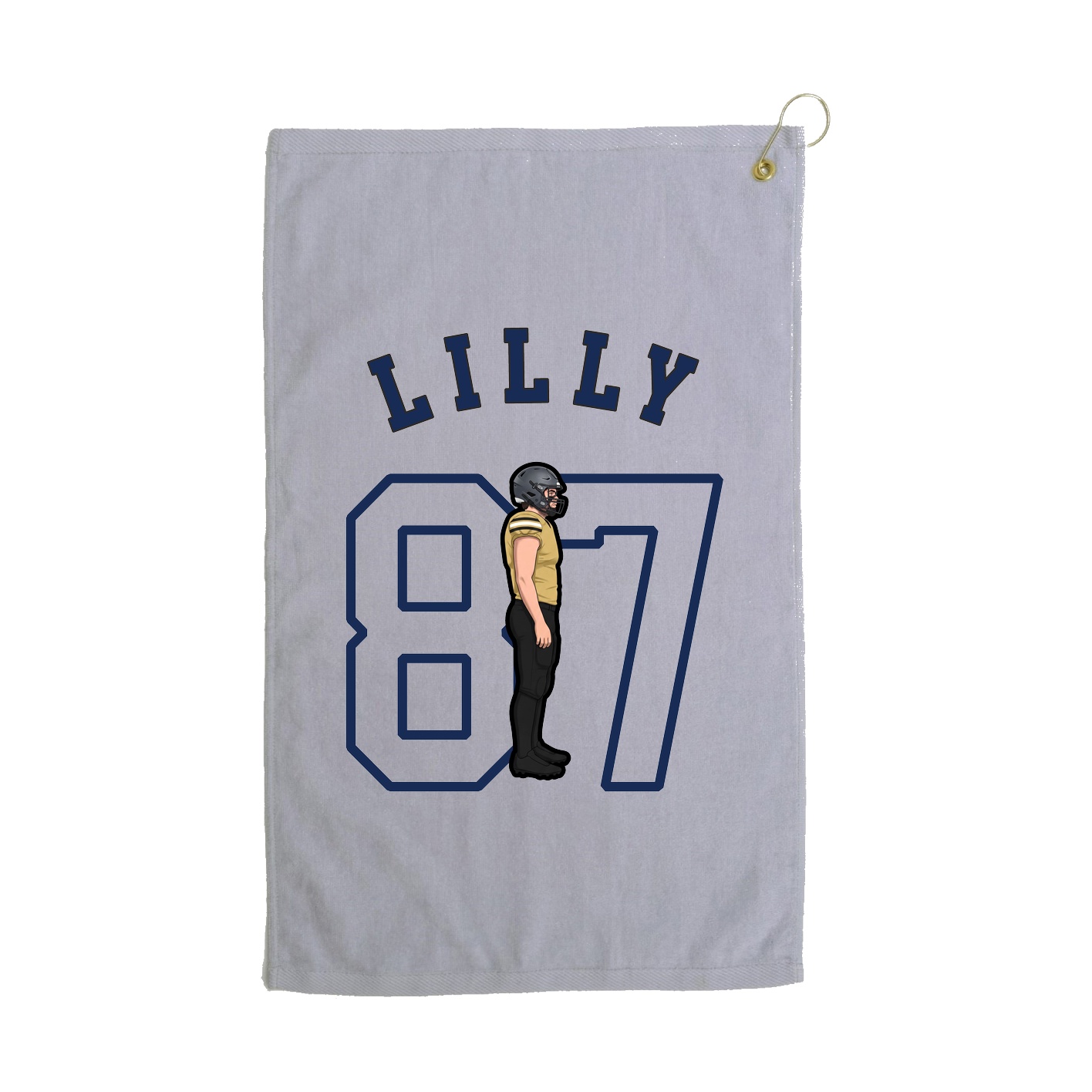 Golf Towel — Shirsey Arch in Grey