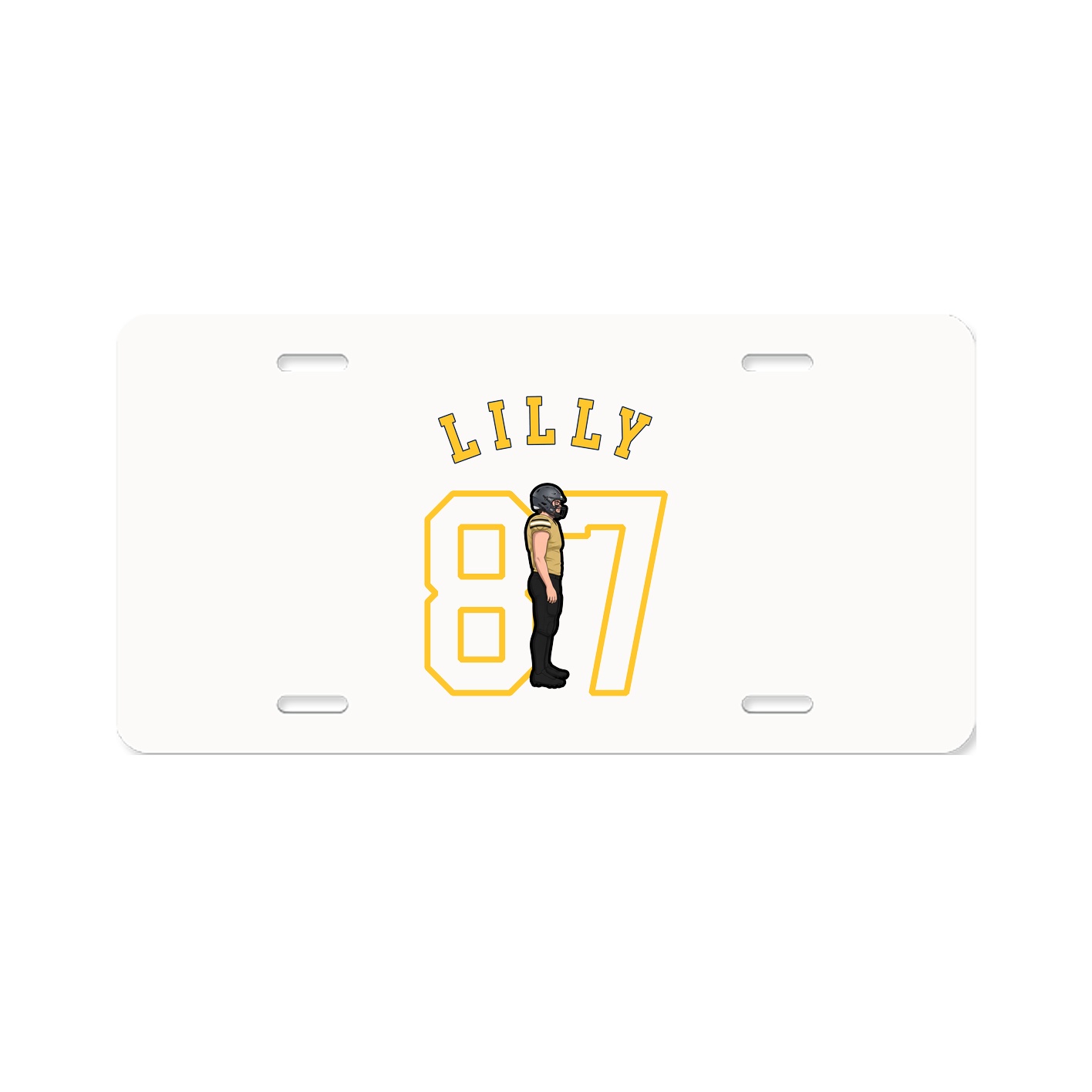 License Plate — Shirsey Arch in Classic