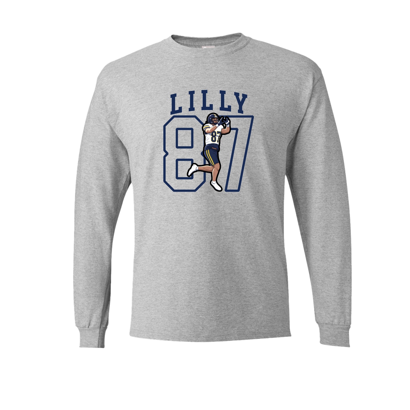 Long Sleeve Tee — Shirsey in Grey