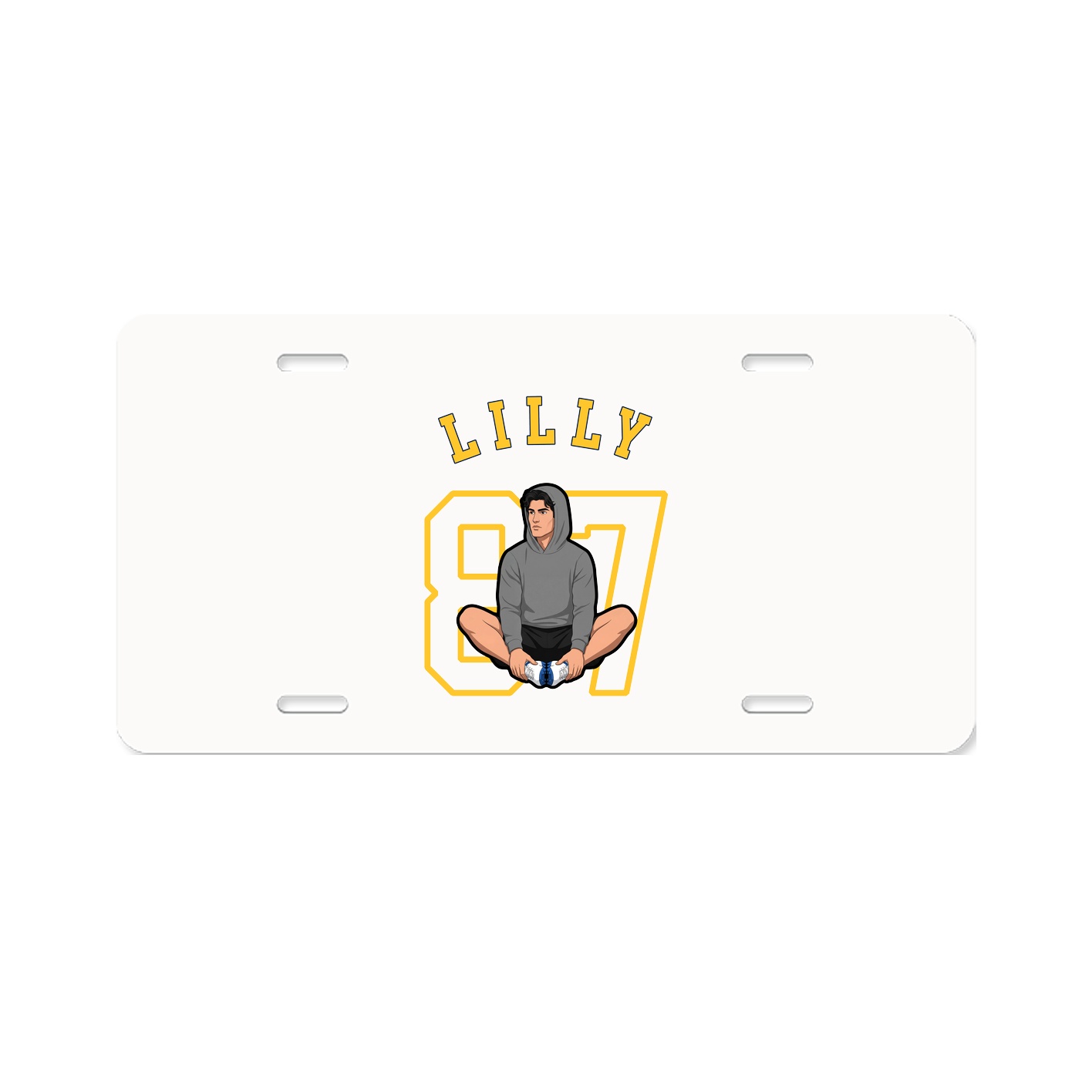 License Plate — Shirsey Arch in Classic