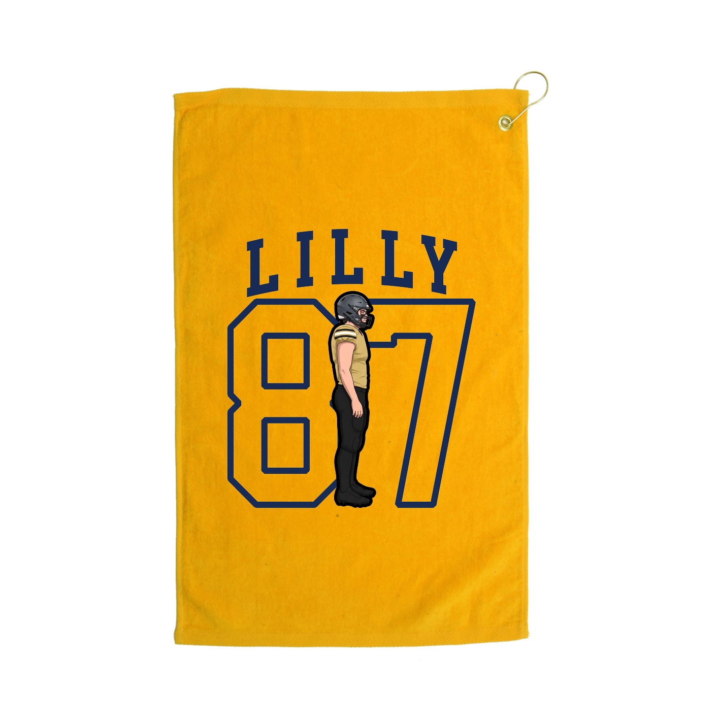 Golf Towel — Shirsey in Gold