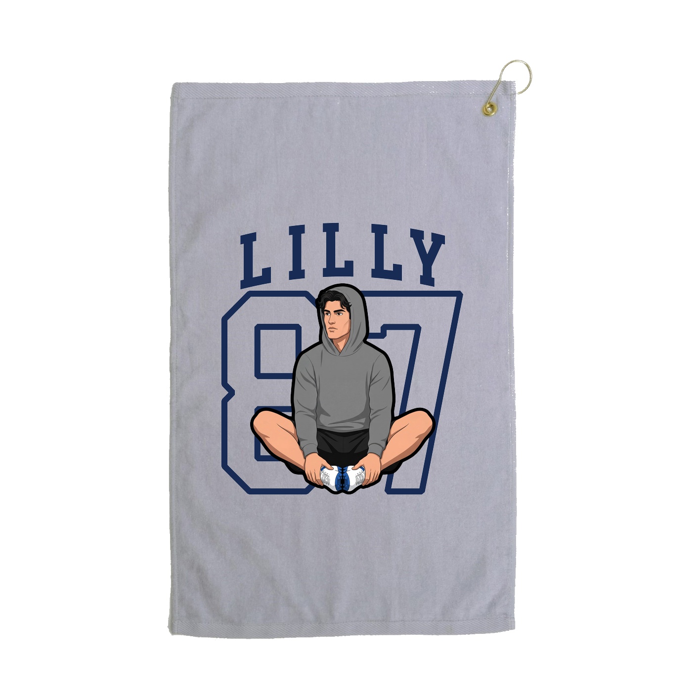 Golf Towel — Shirsey in Grey