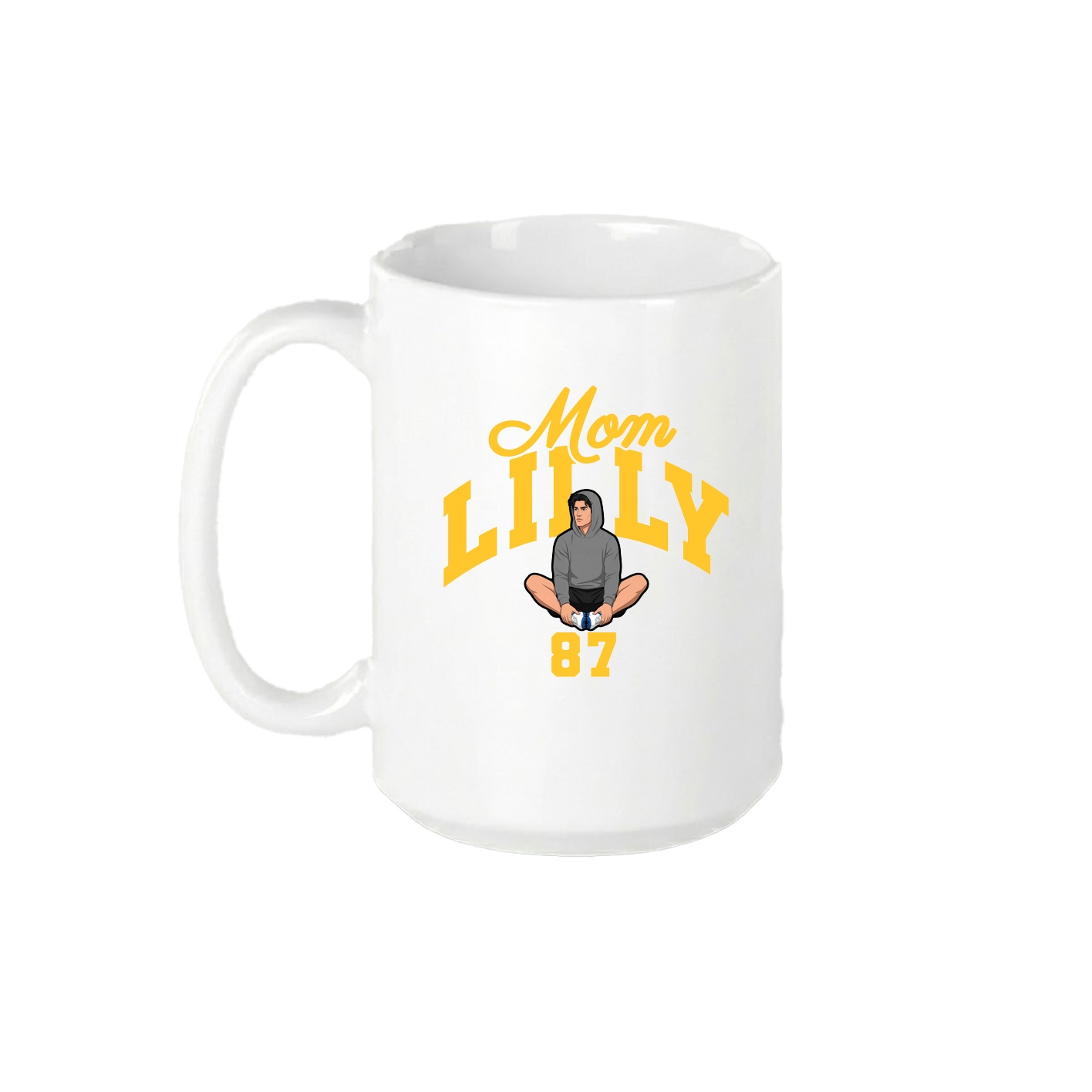 15oz Coffee Mug — Mothers Day Arch in White