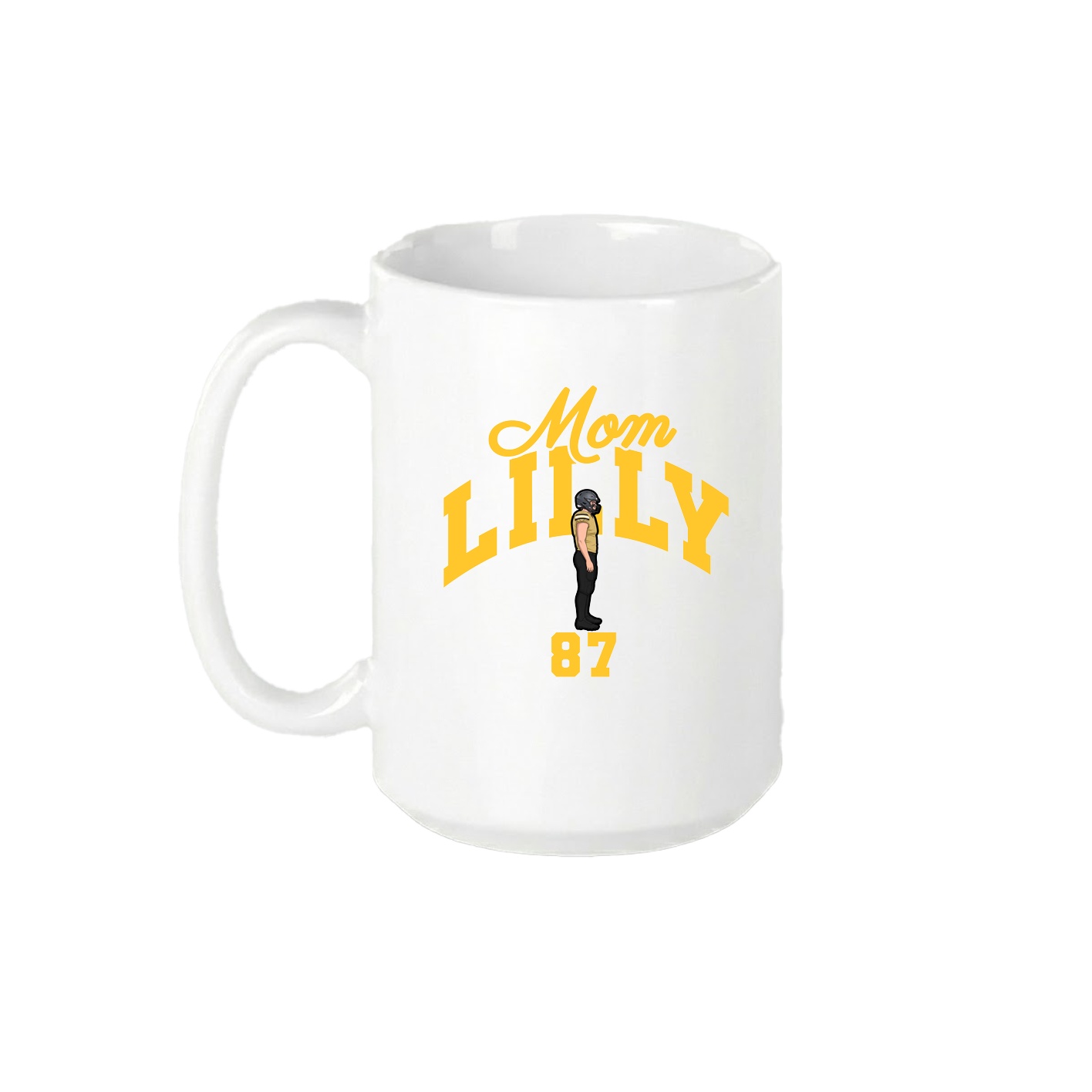 15oz Coffee Mug — Mothers Day Arch in White