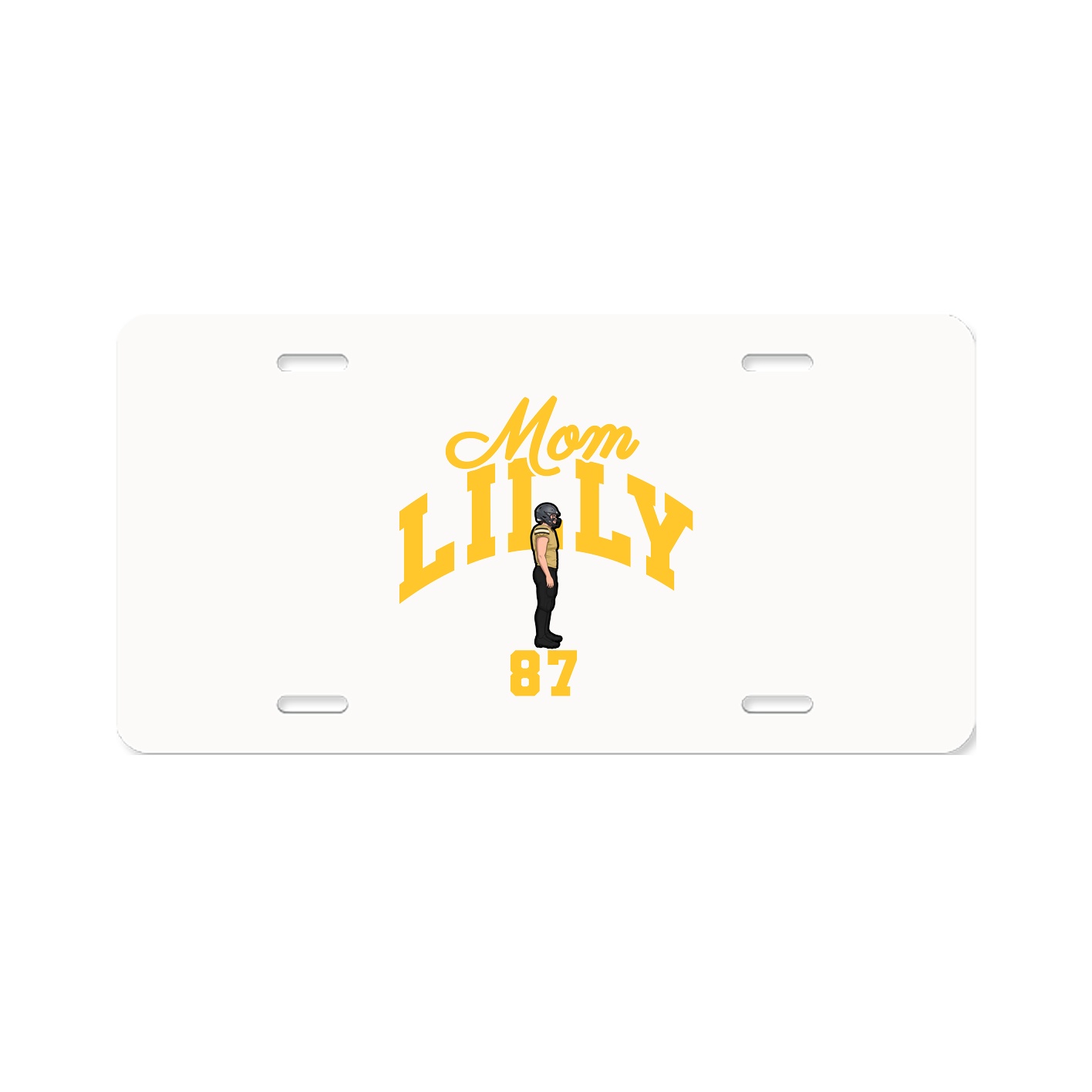 License Plate — Mothers Day Arch in Classic